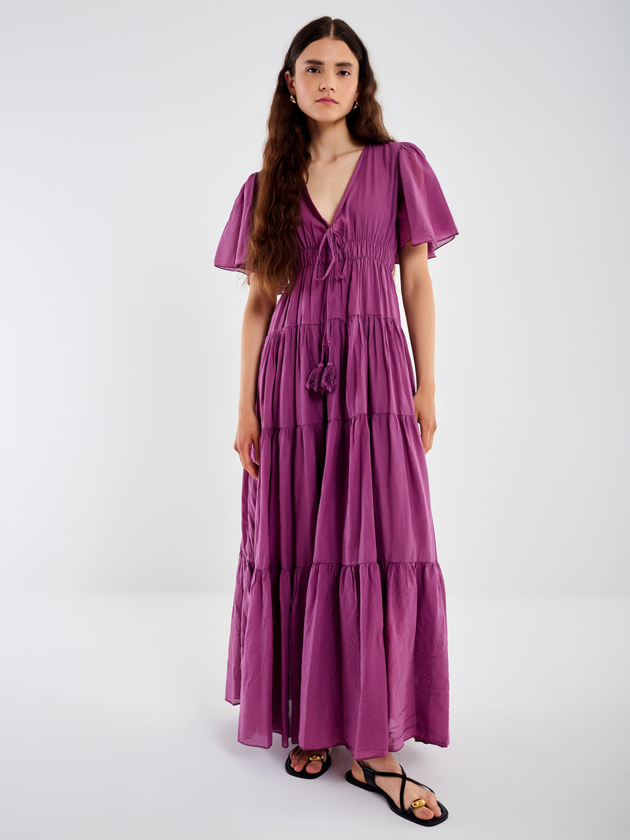 Vestito Lungo Vicolo Abito Fucsia Abito Cerimonia Fucsia Vestito