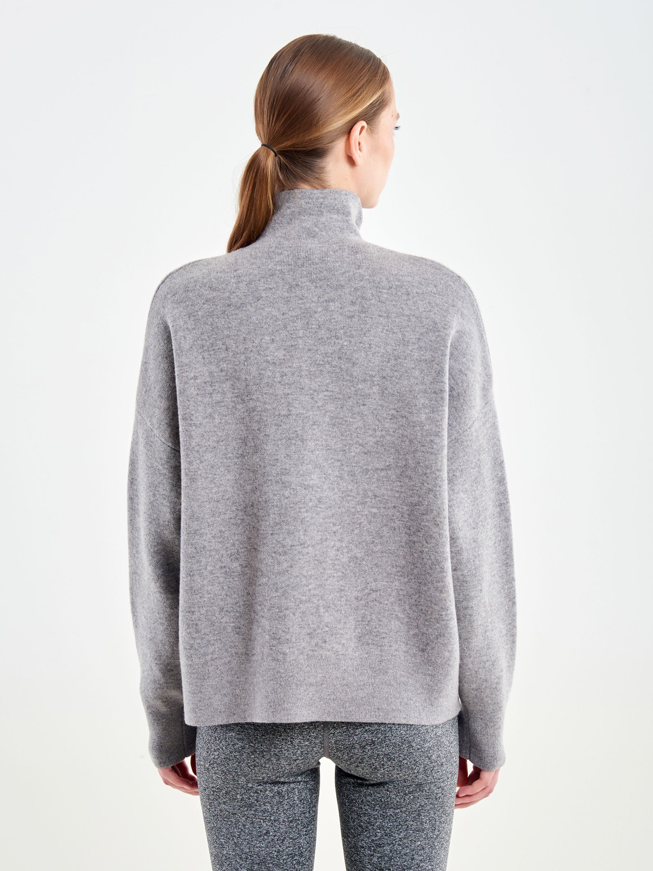 Zip-Neck Sweater