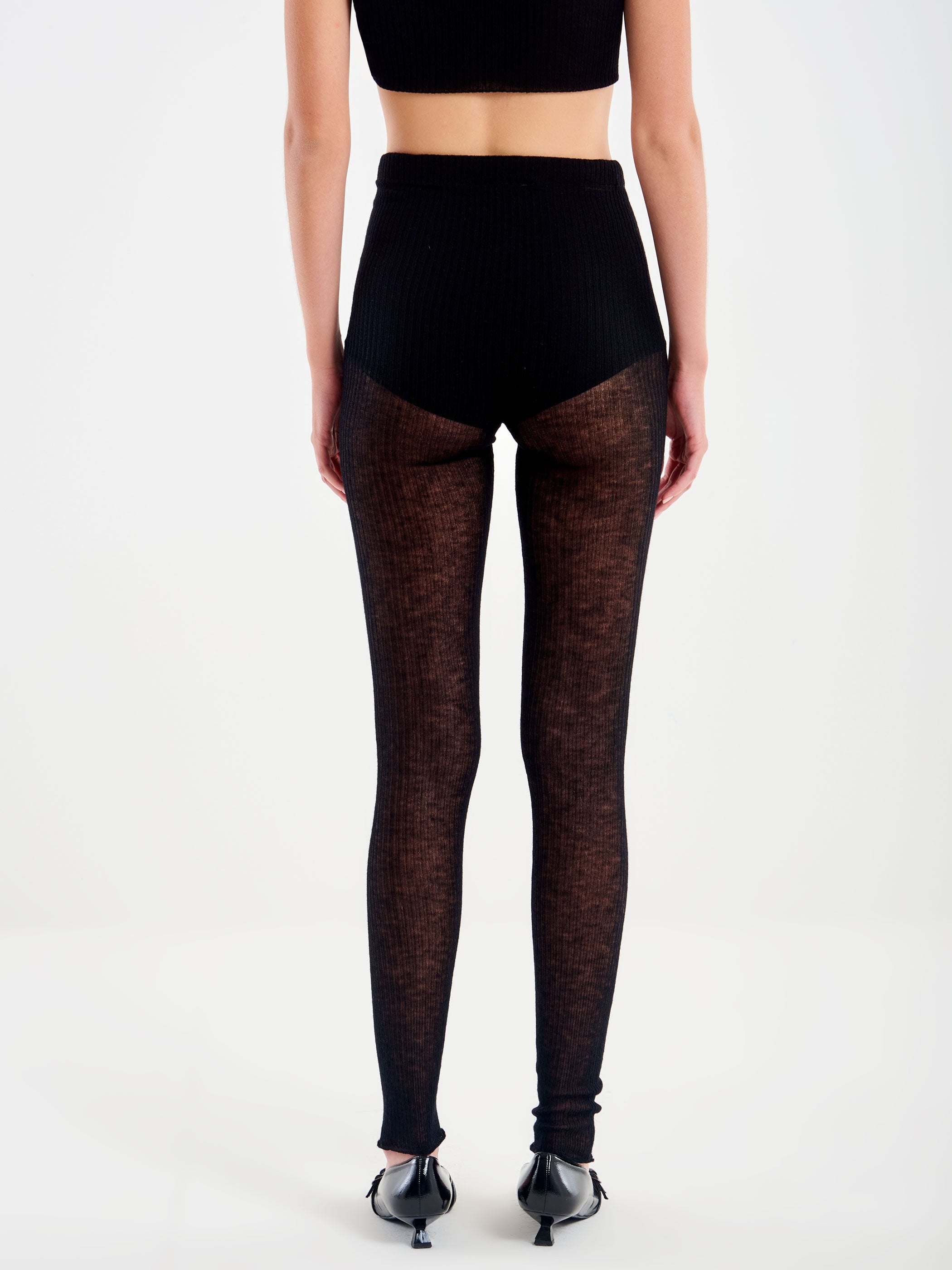 Legginns in Lana con Elastico