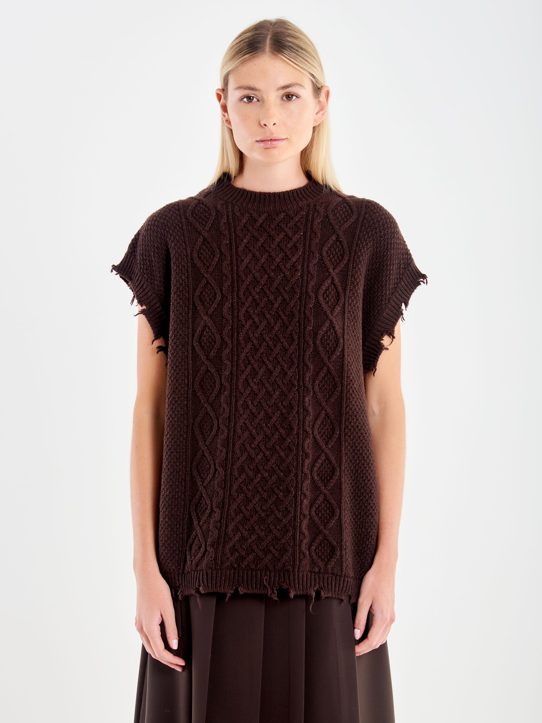 Gilet Con Rotture a Rombi