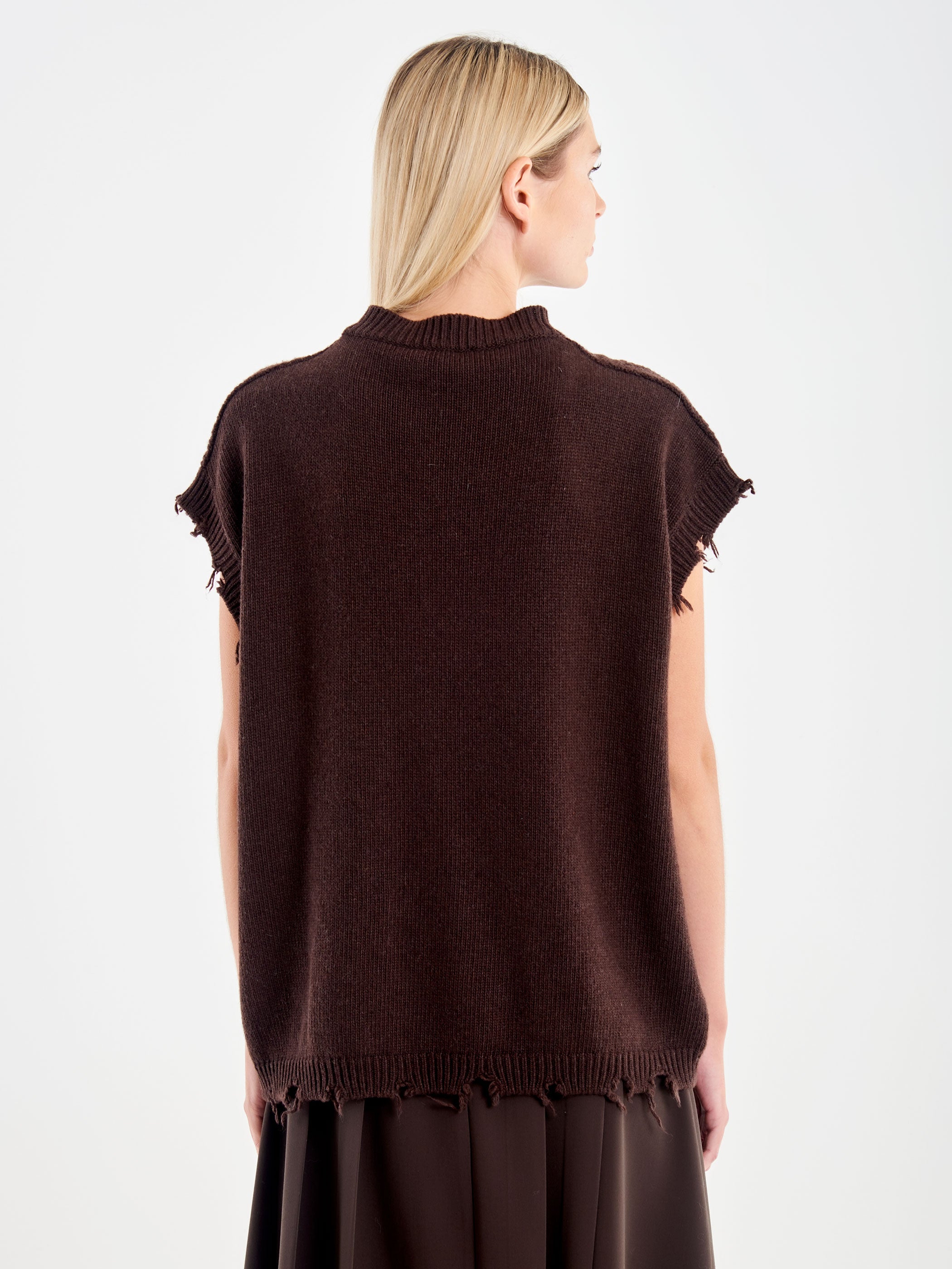 Gilet Con Rotture a Rombi