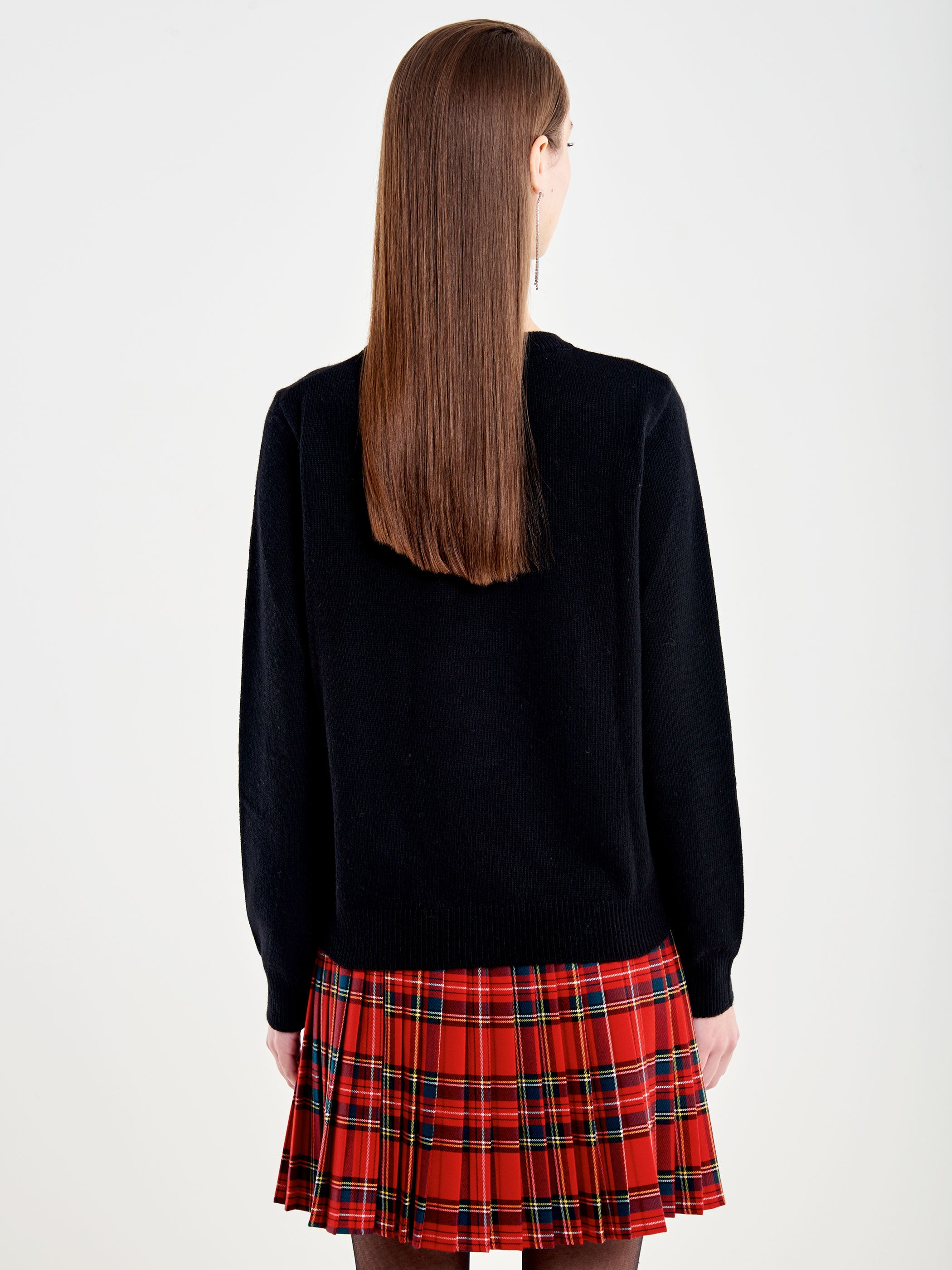 Pull Patch Natale Orsetto con Sci