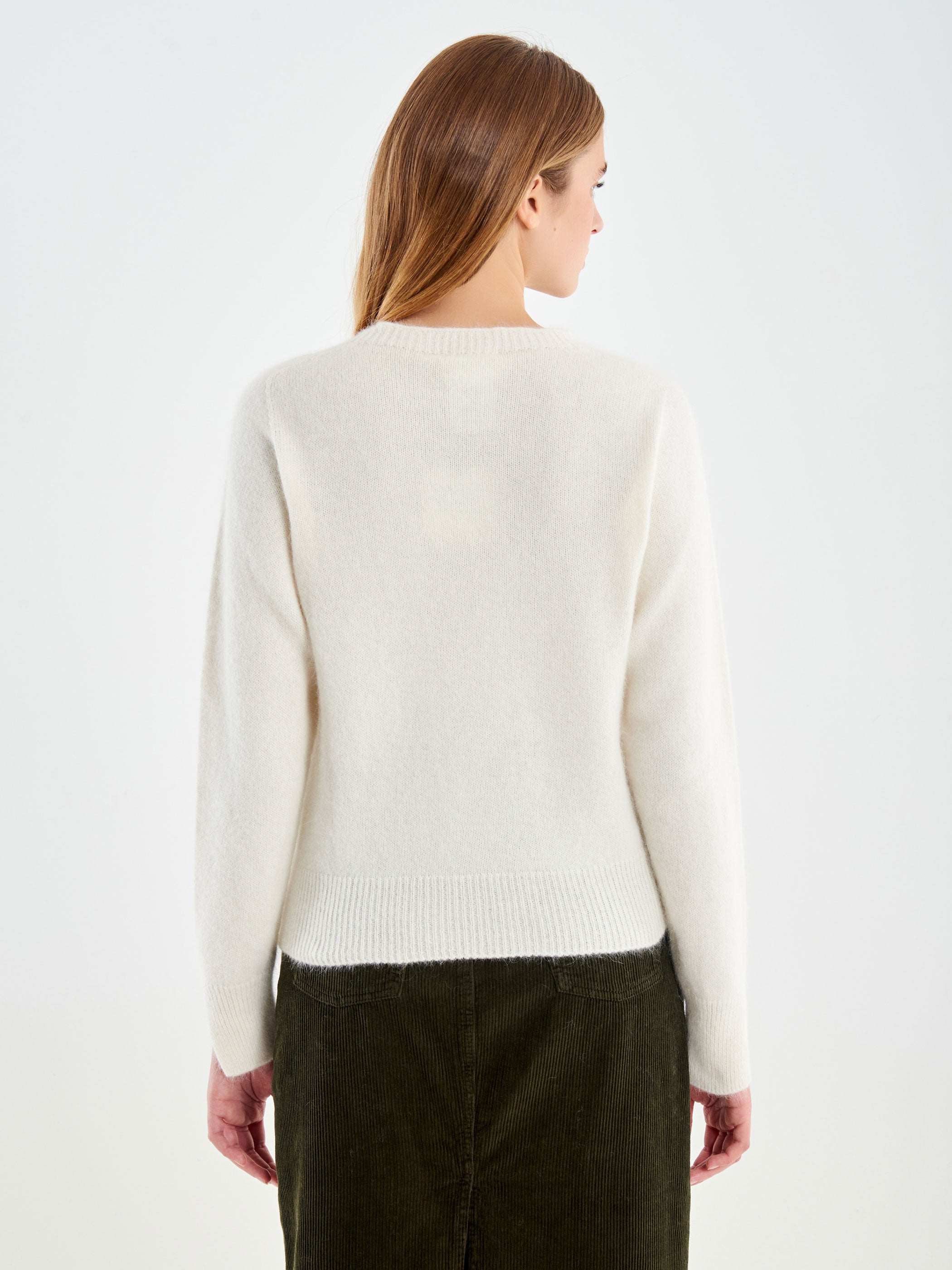 Pull Girocollo in Angora
