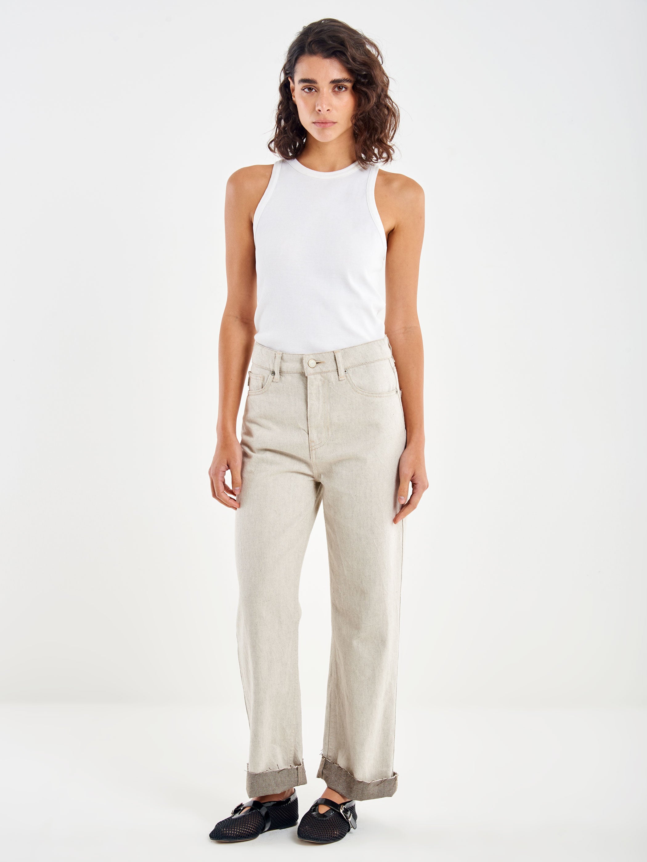 Jeans Icon Kate con Risvolto