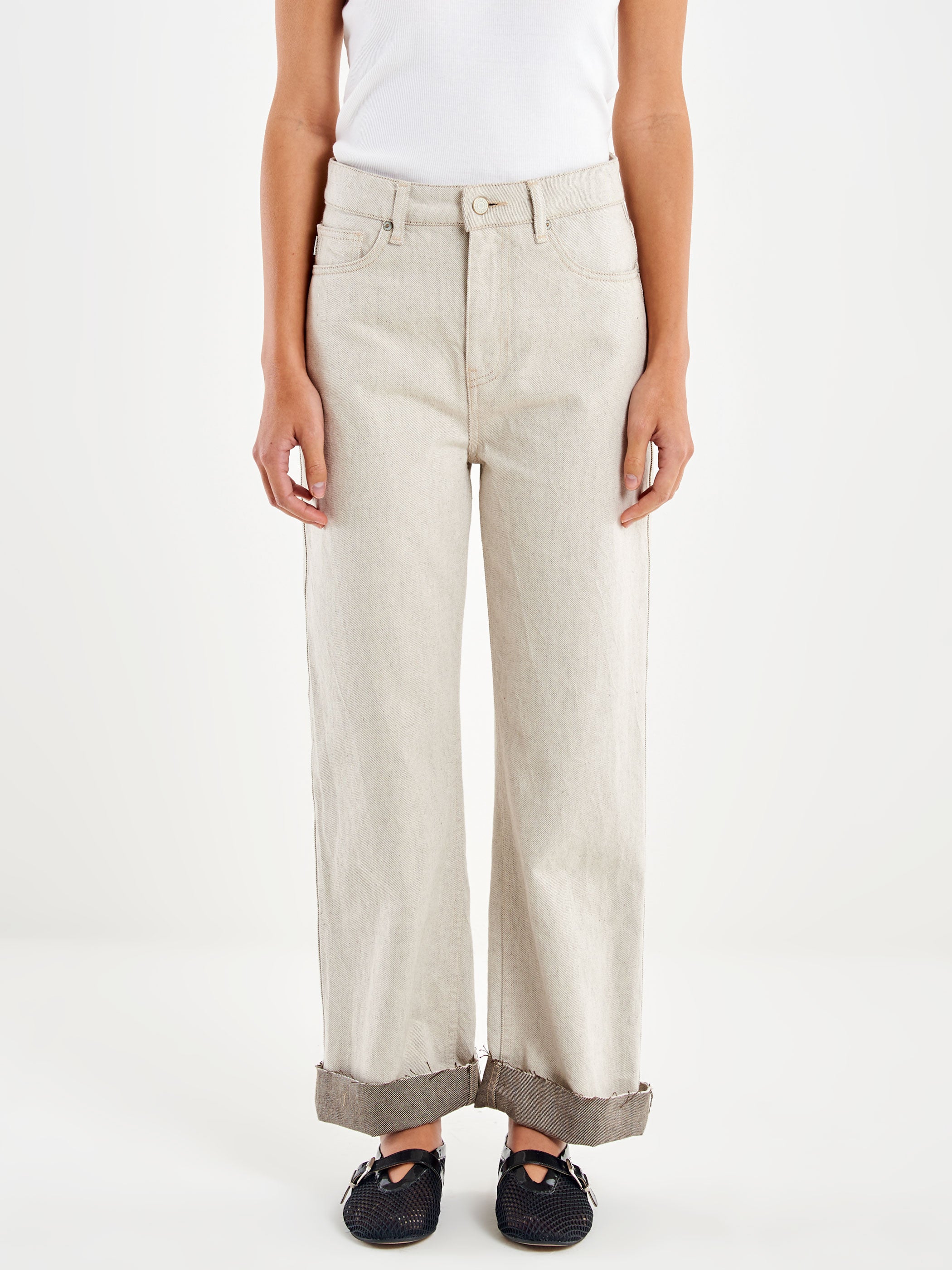 Jeans Icon Kate con Risvolto