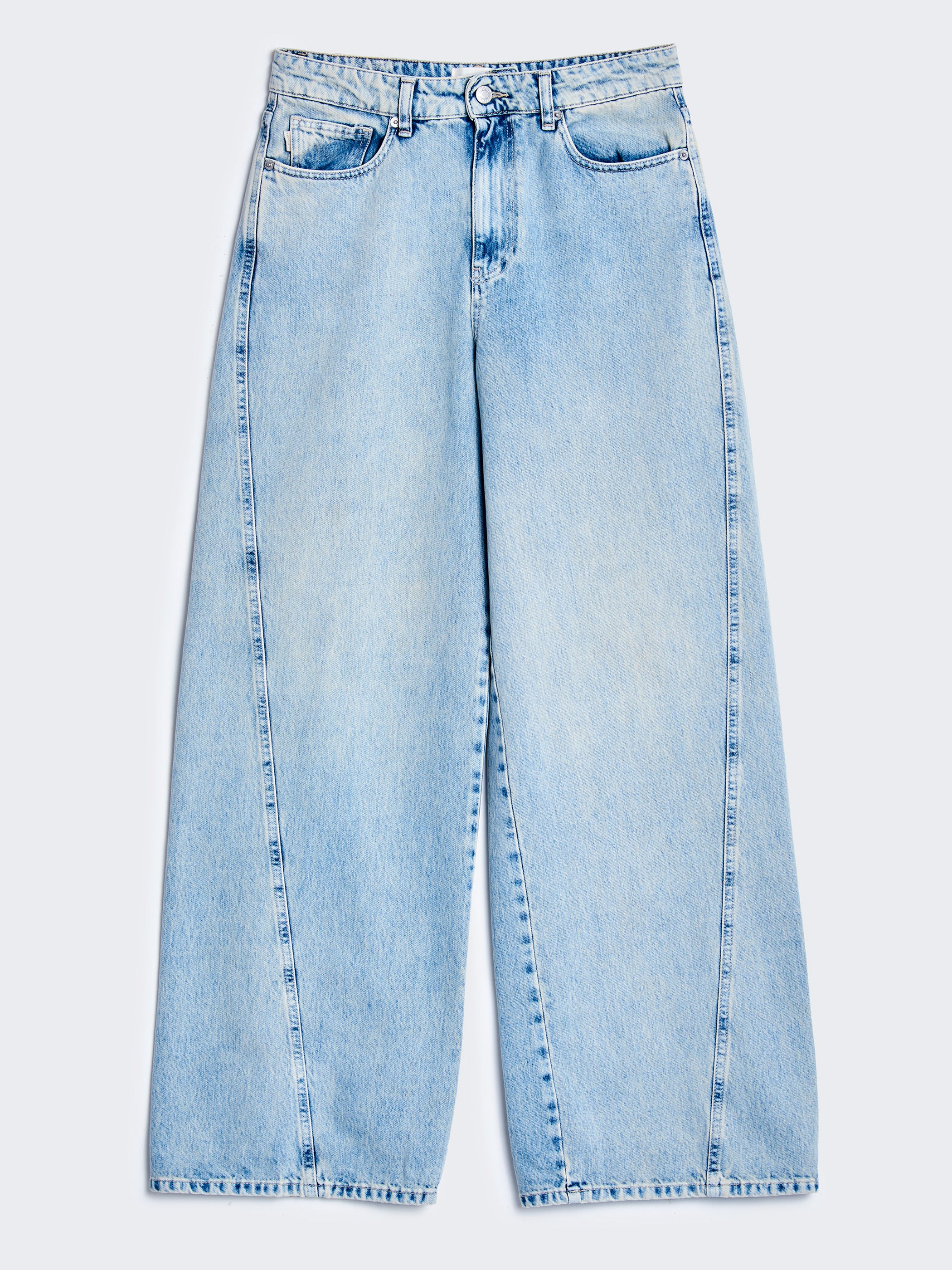 Jeans Barrel Effetto Vintage