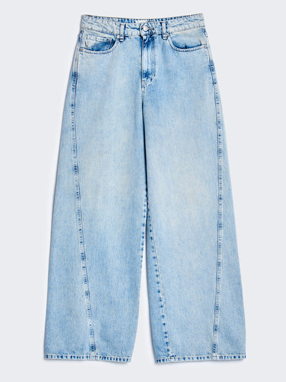 Jeans Barrel Effetto Vintage