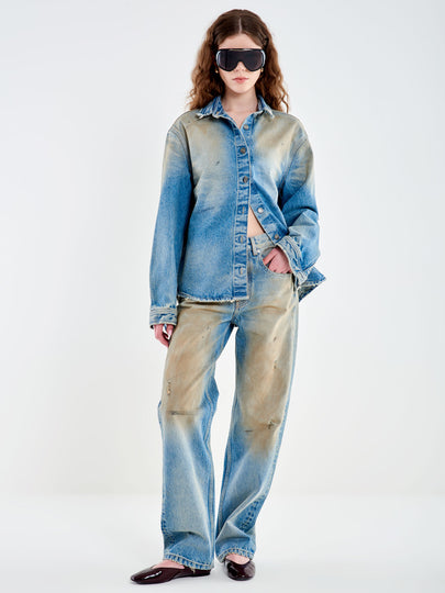 Overshirt in Denim Vintage