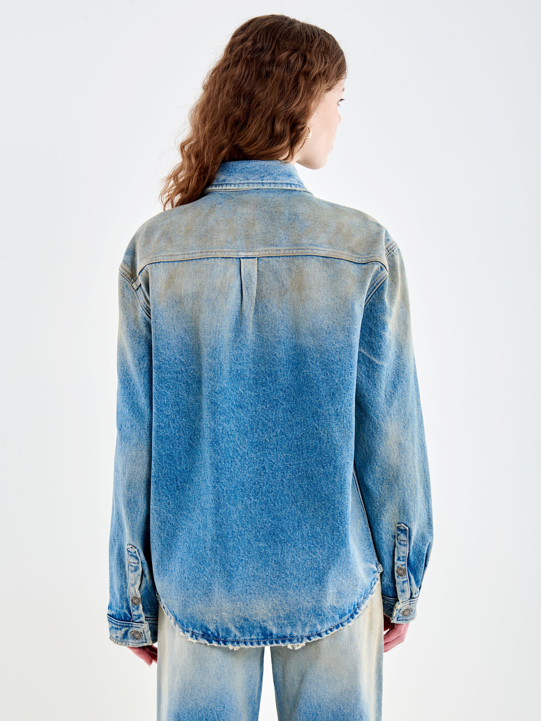 Overshirt in Denim Vintage