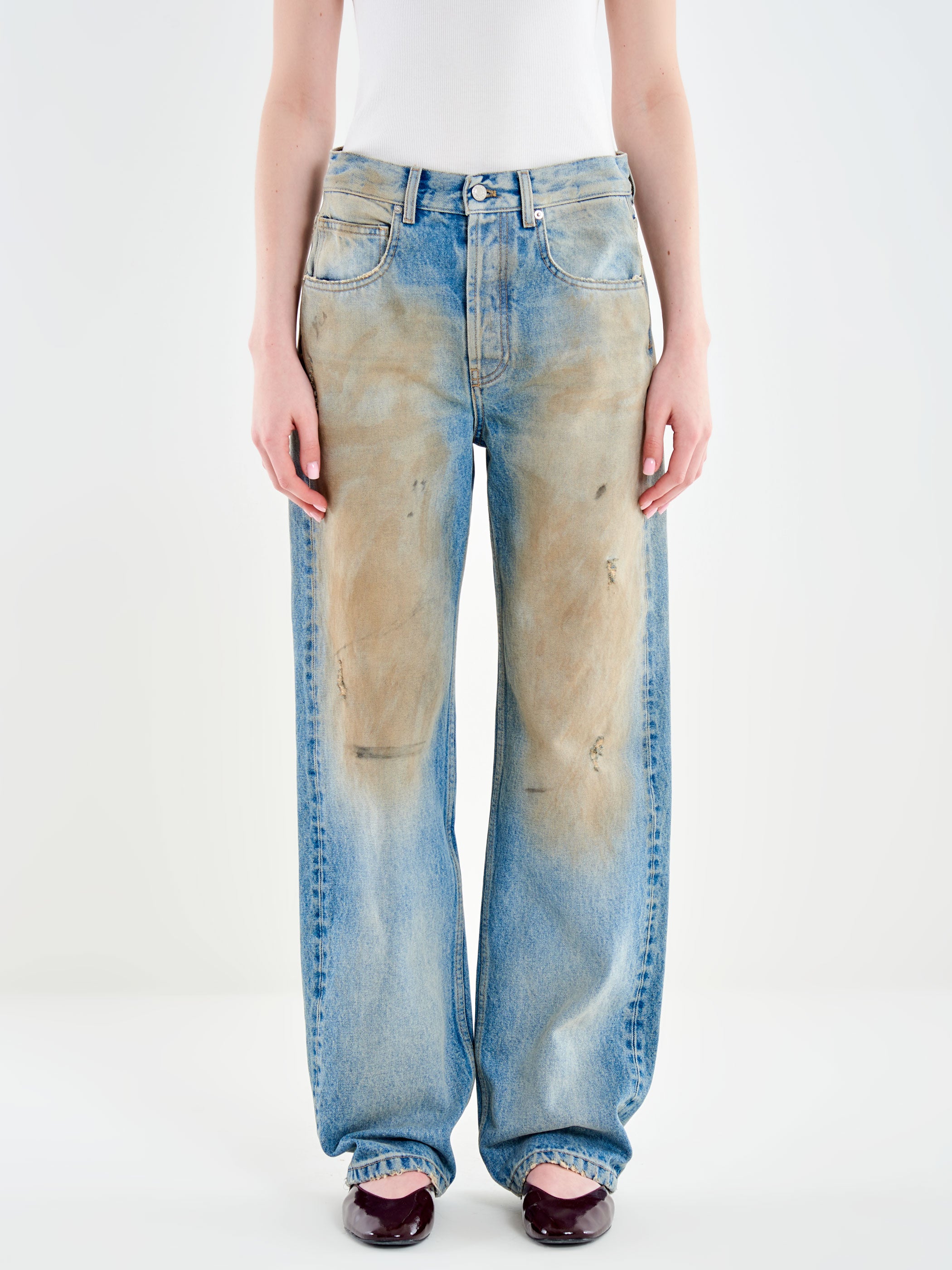 Jeans Adriana effetto Vintage