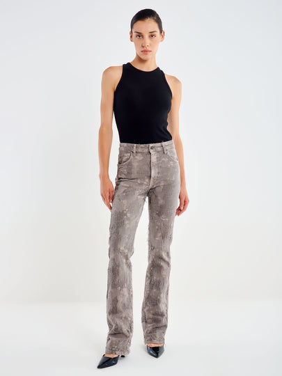 Frayed-Effect Jeans