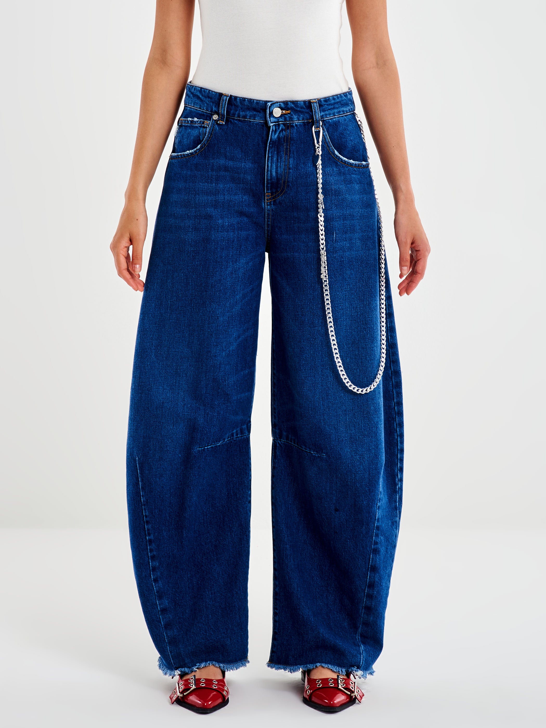 Jeans Eve Con Catena