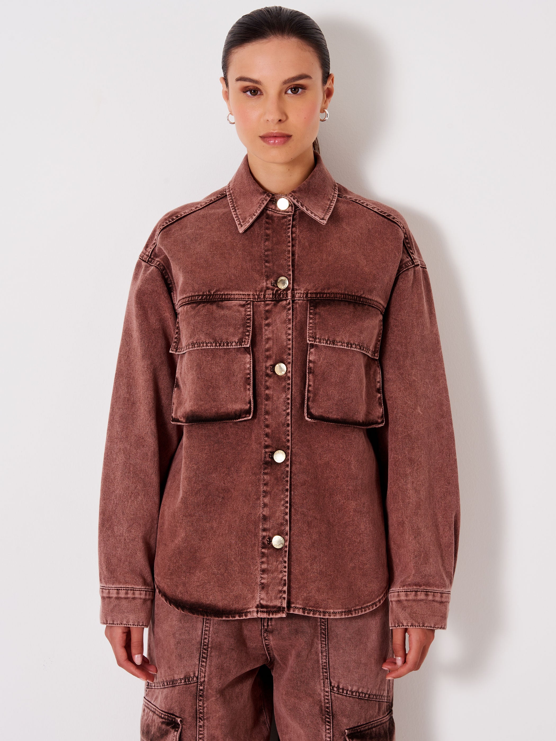 Overshirt with Pockets