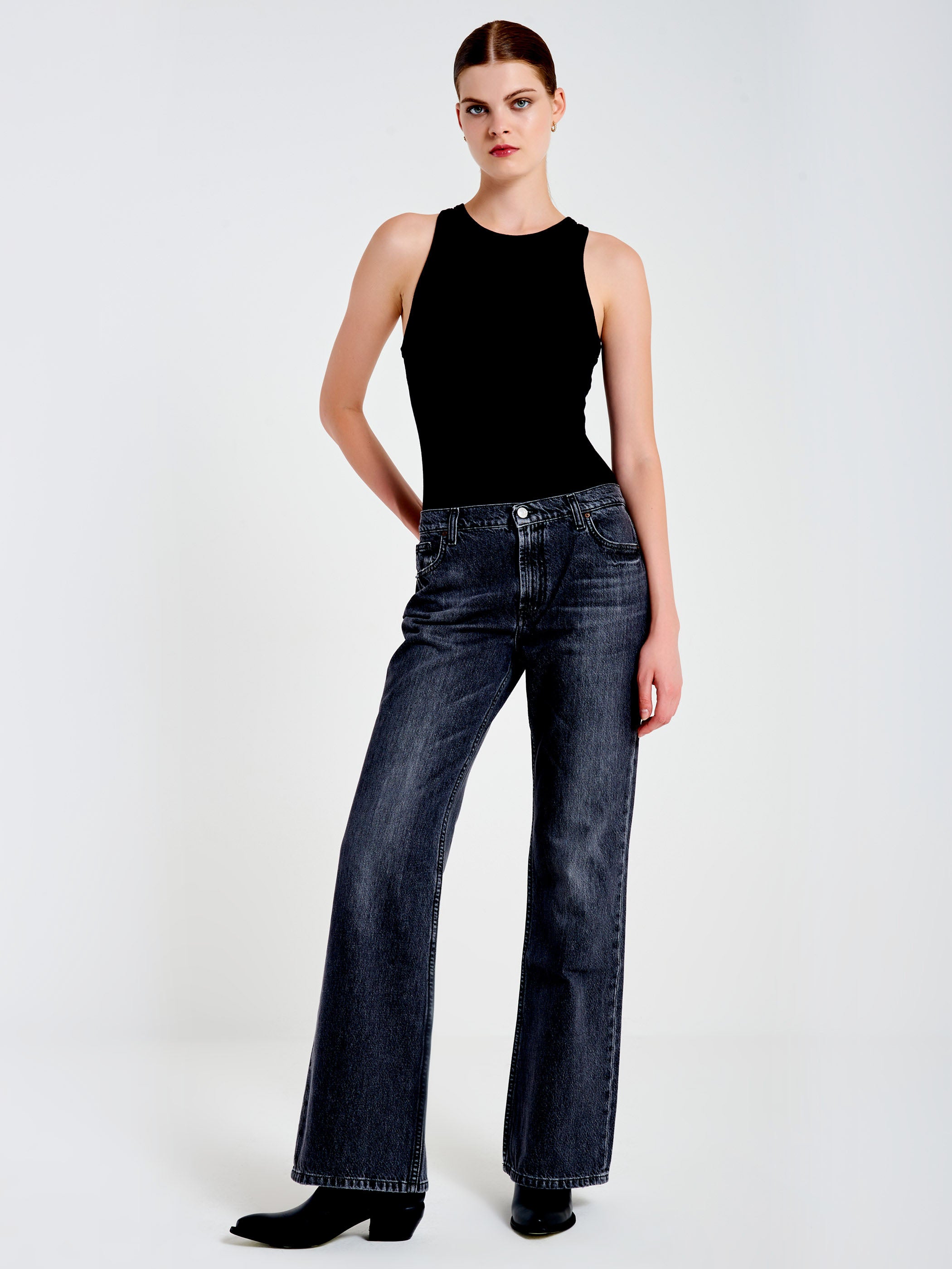 Vicolo Jeans Greta Straight Nero