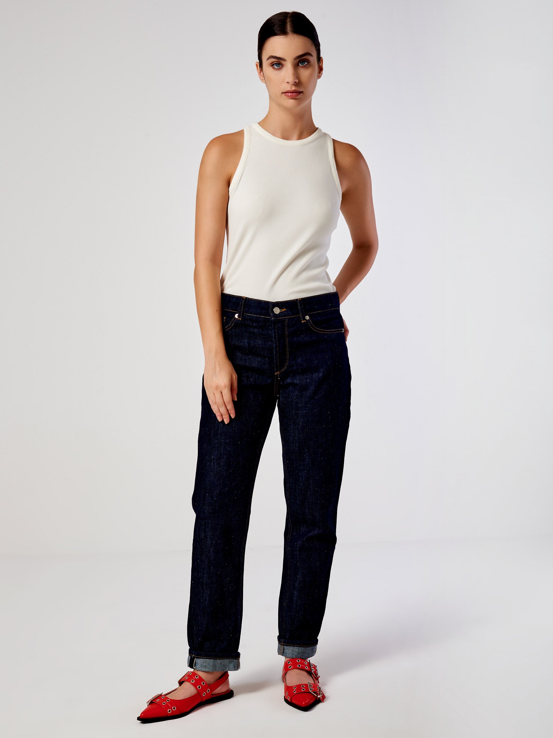 Vicolo Jeans Icon Piper Raw Blu