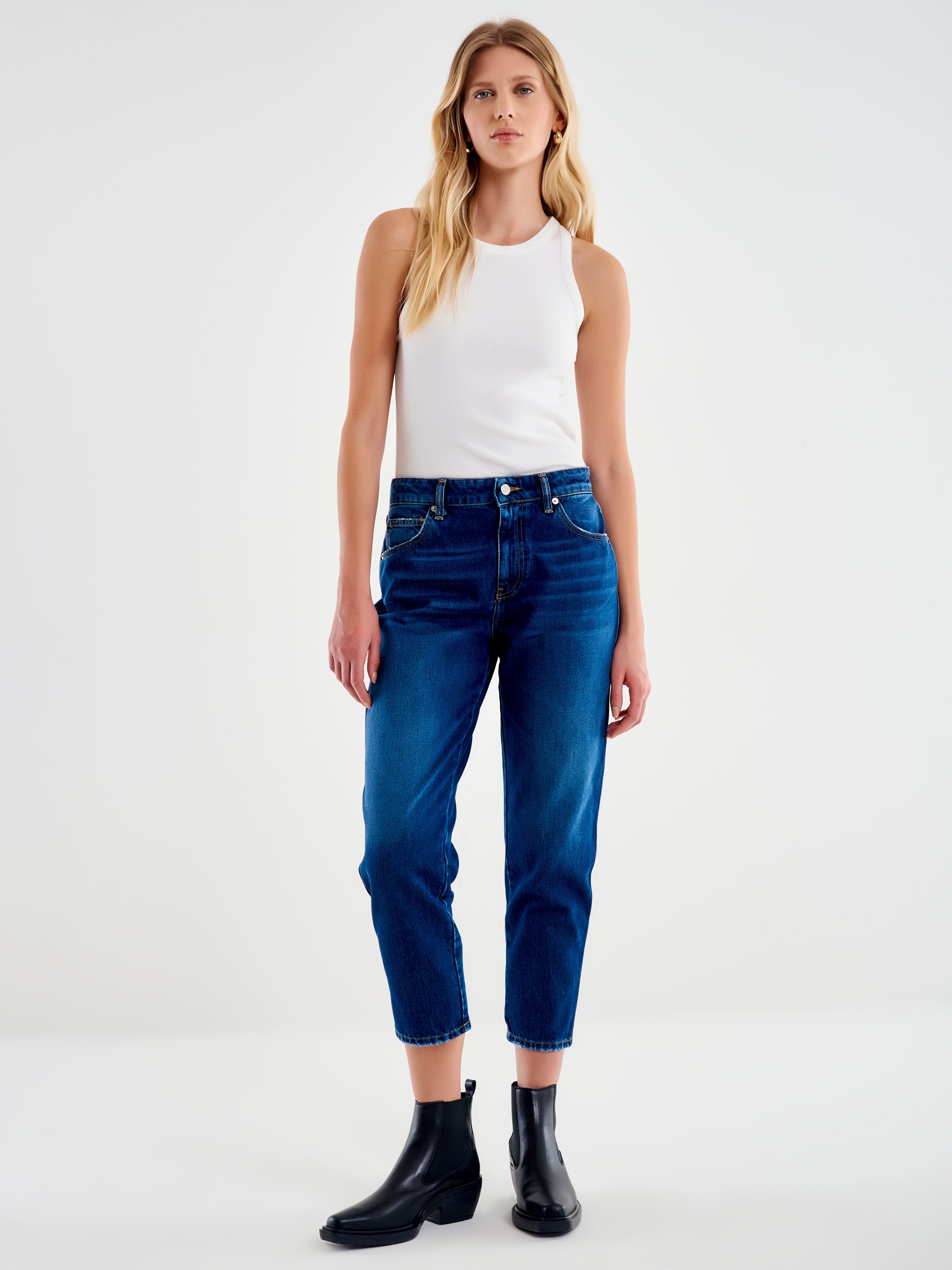 Vicolo Jeans Icon Sienna Scuro Blu