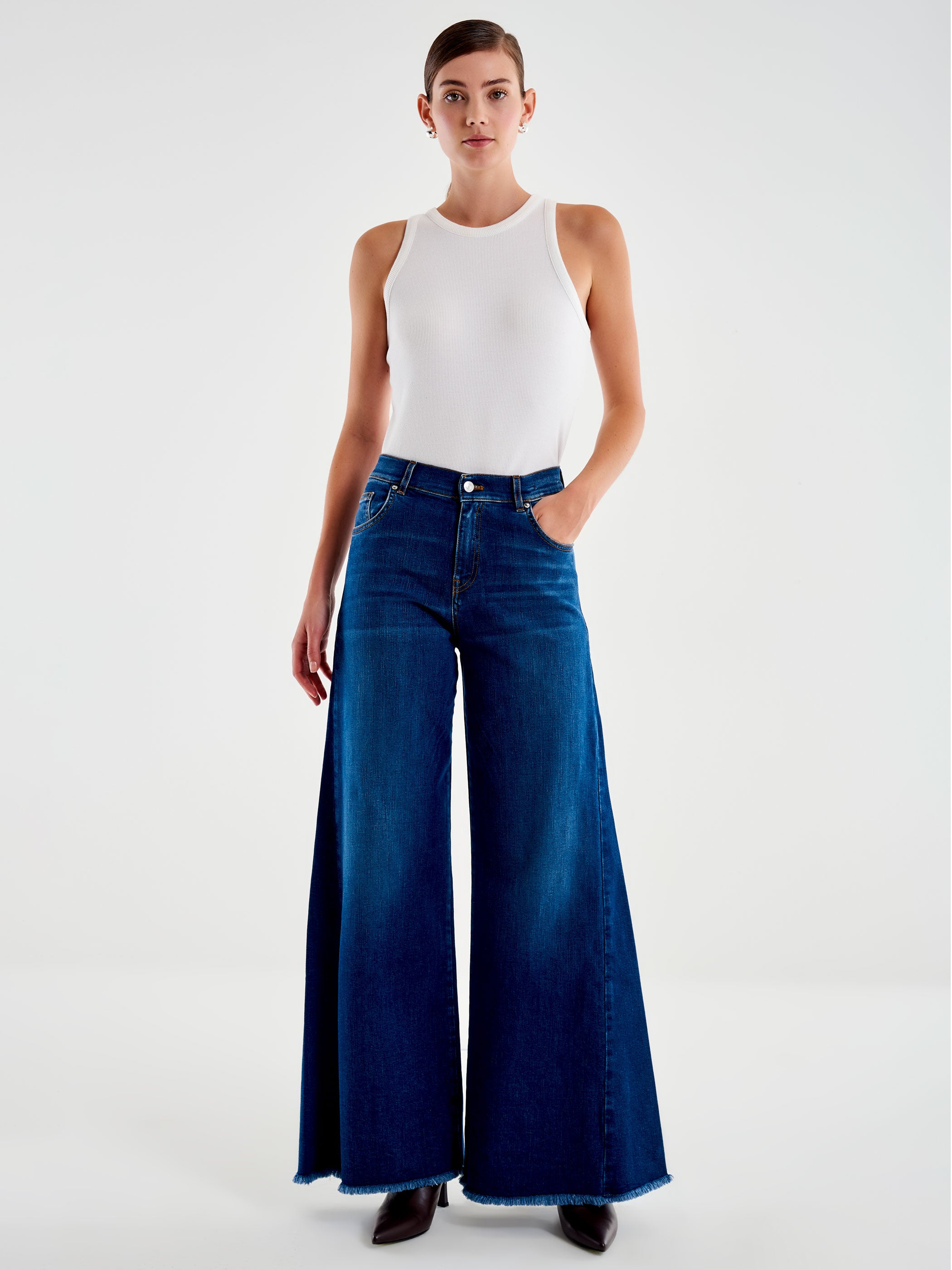 Vicolo Jeans Antonia Ampio Blu