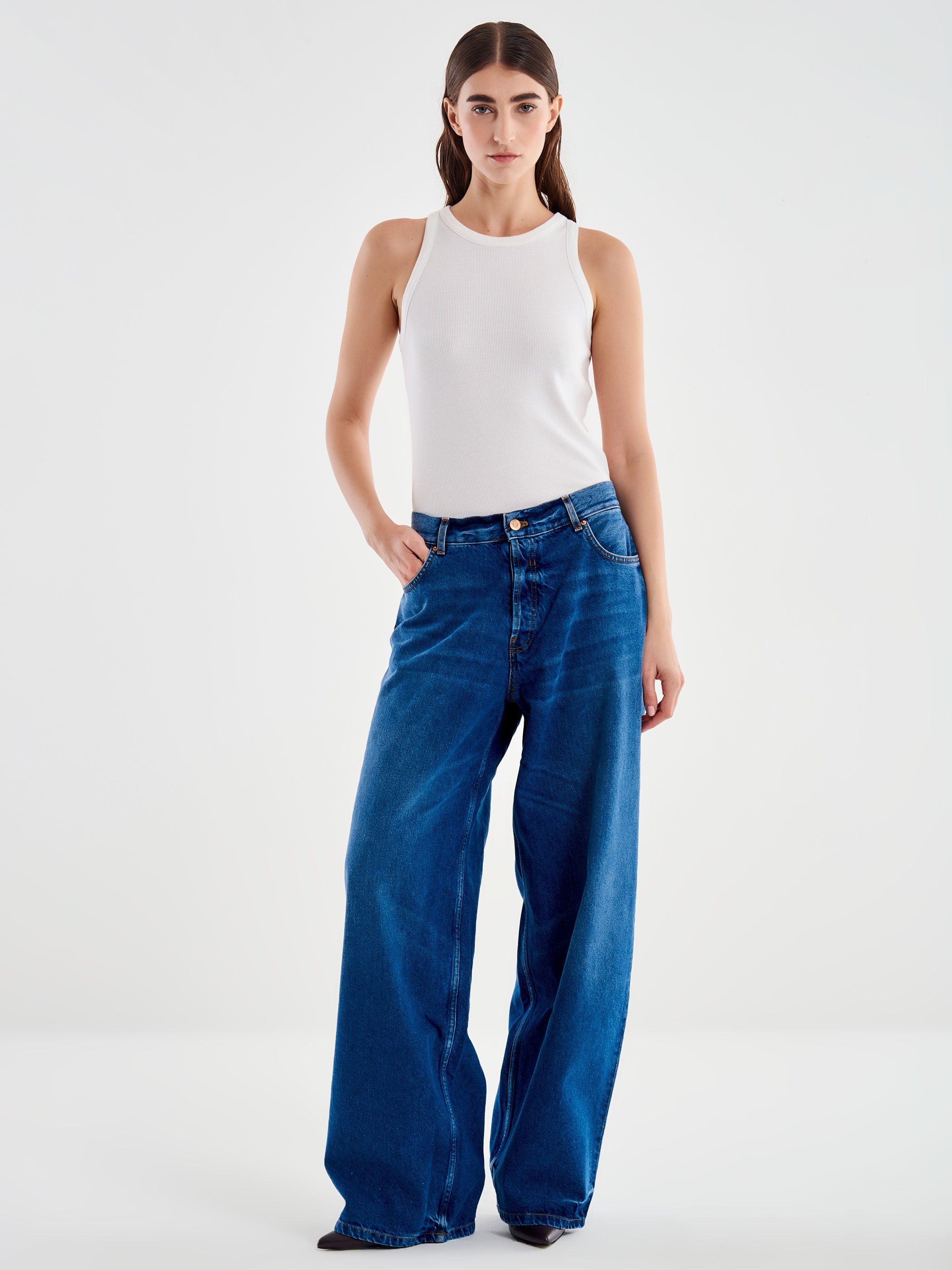 Vicolo Jeans Janet Ampio Blu