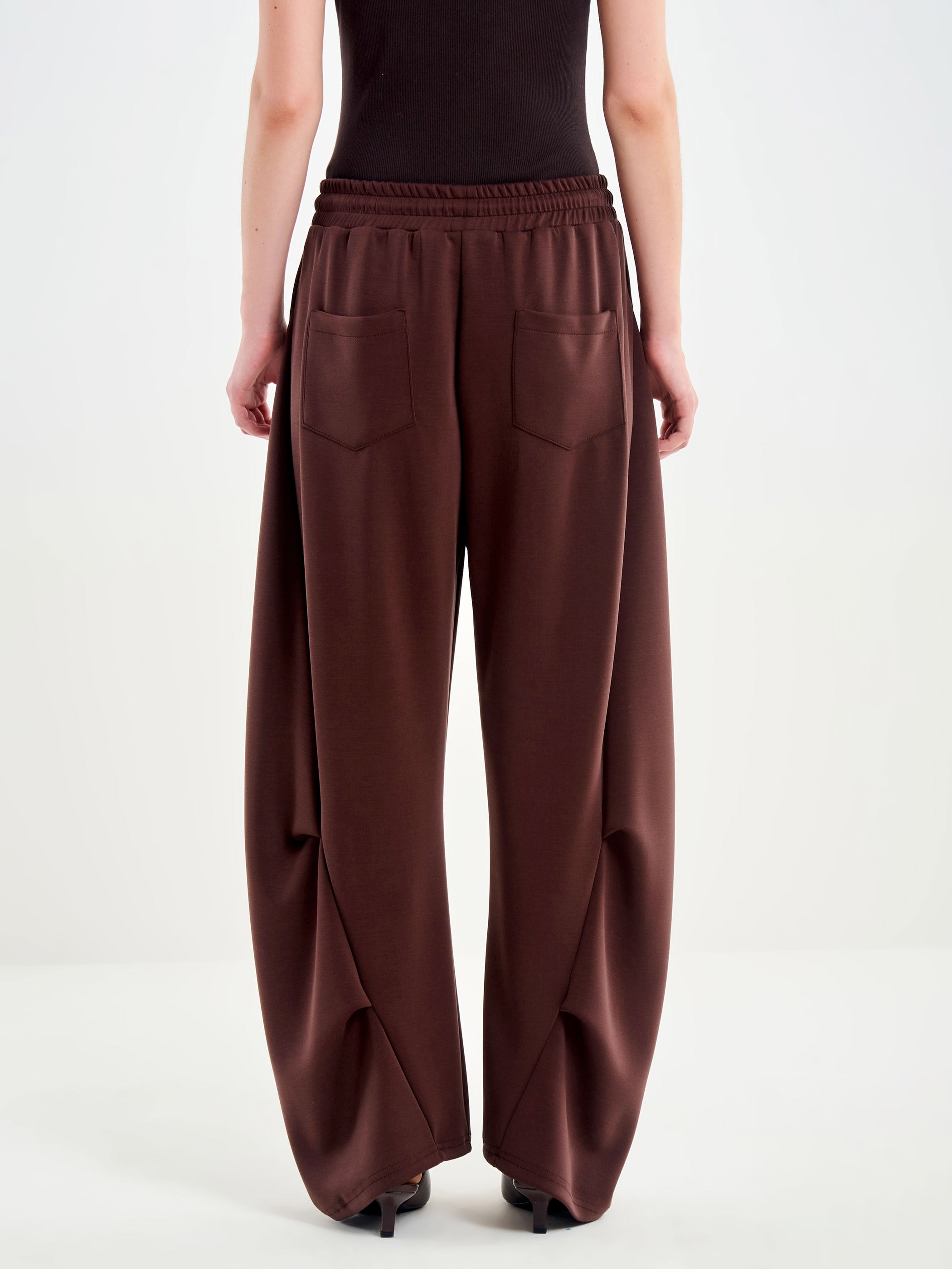 Barrel-Leg Trousers