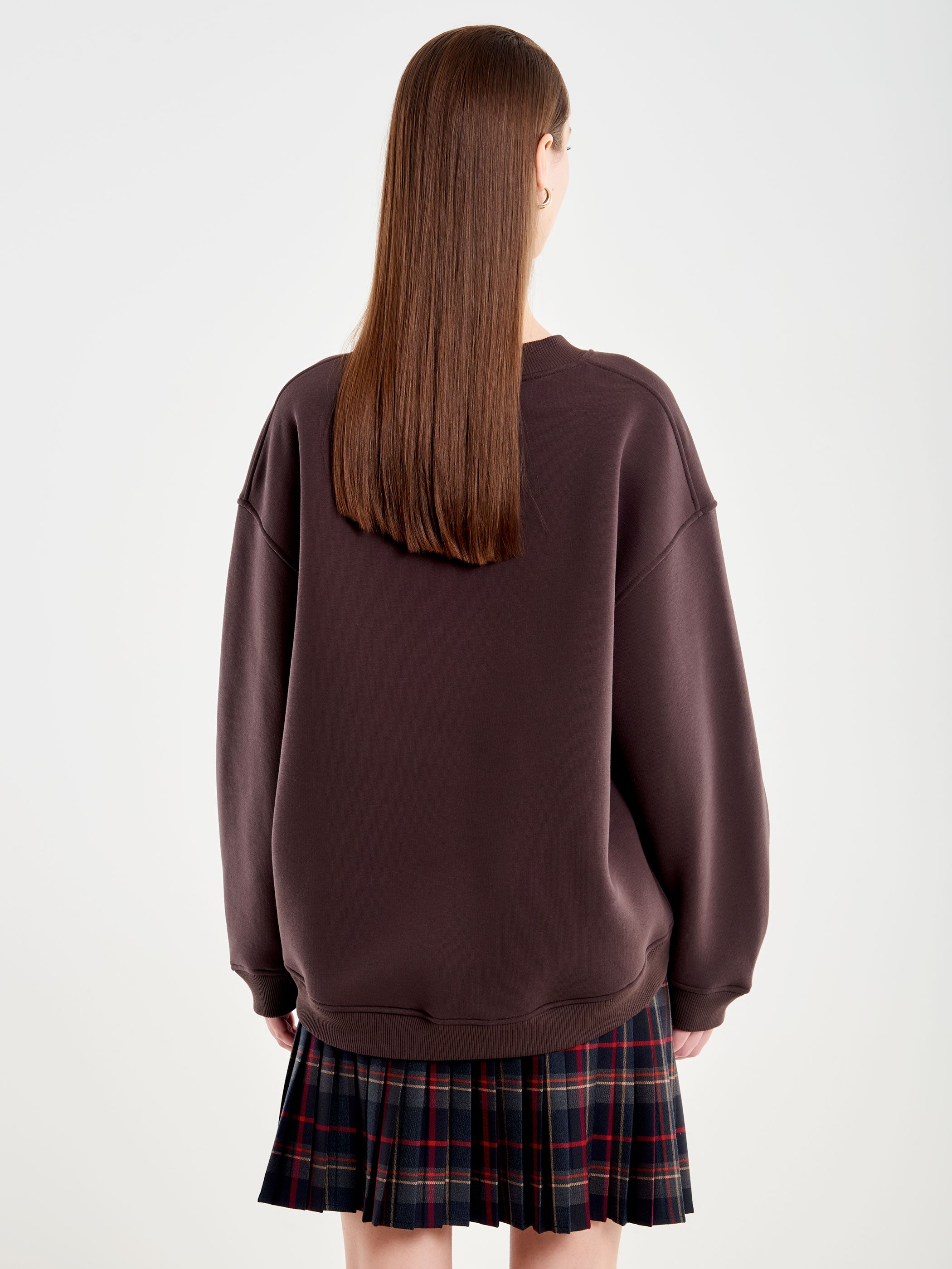 Felpa con Orso Natale