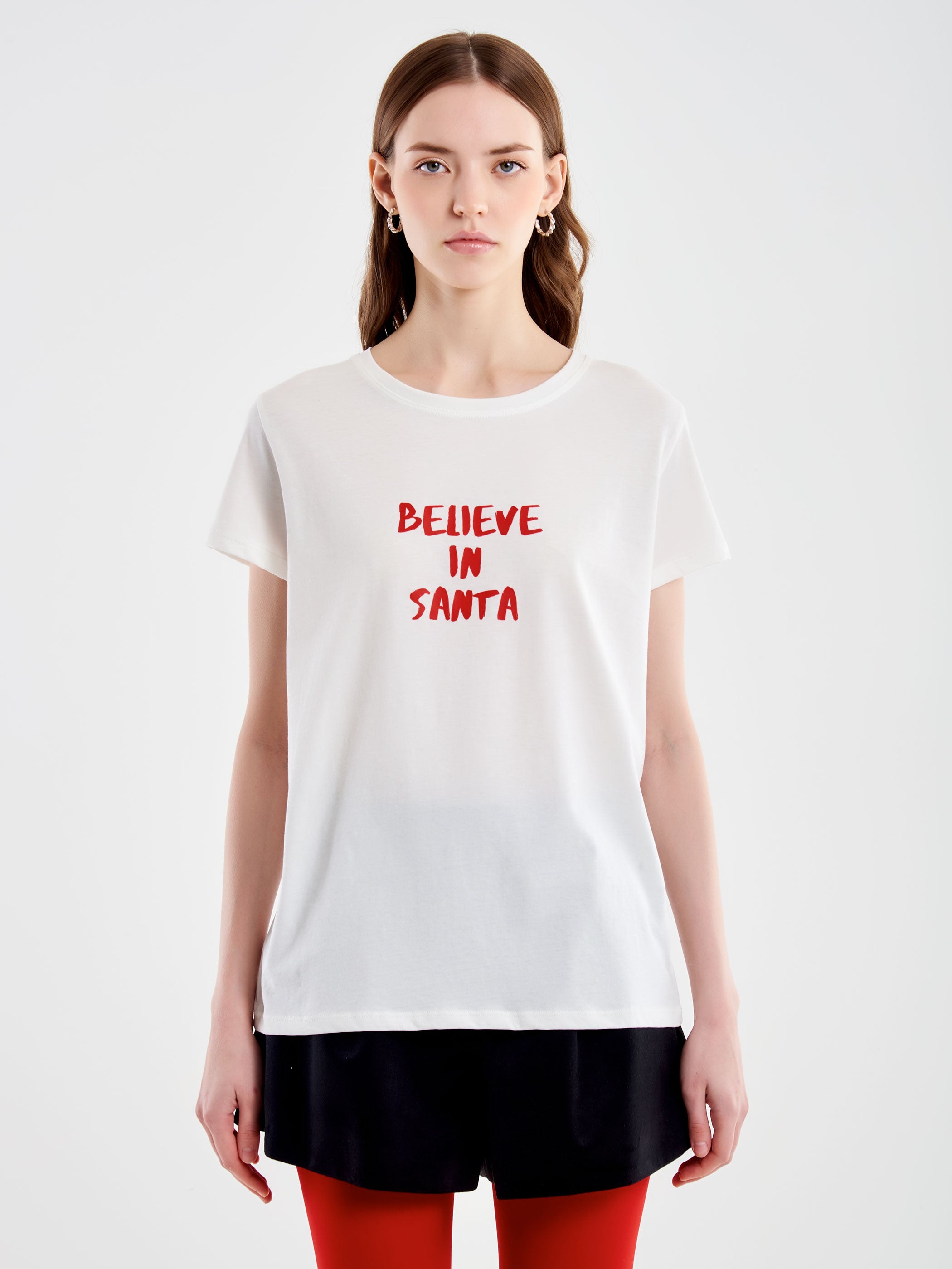 'Believe in Santa' Christmas T-Shirt