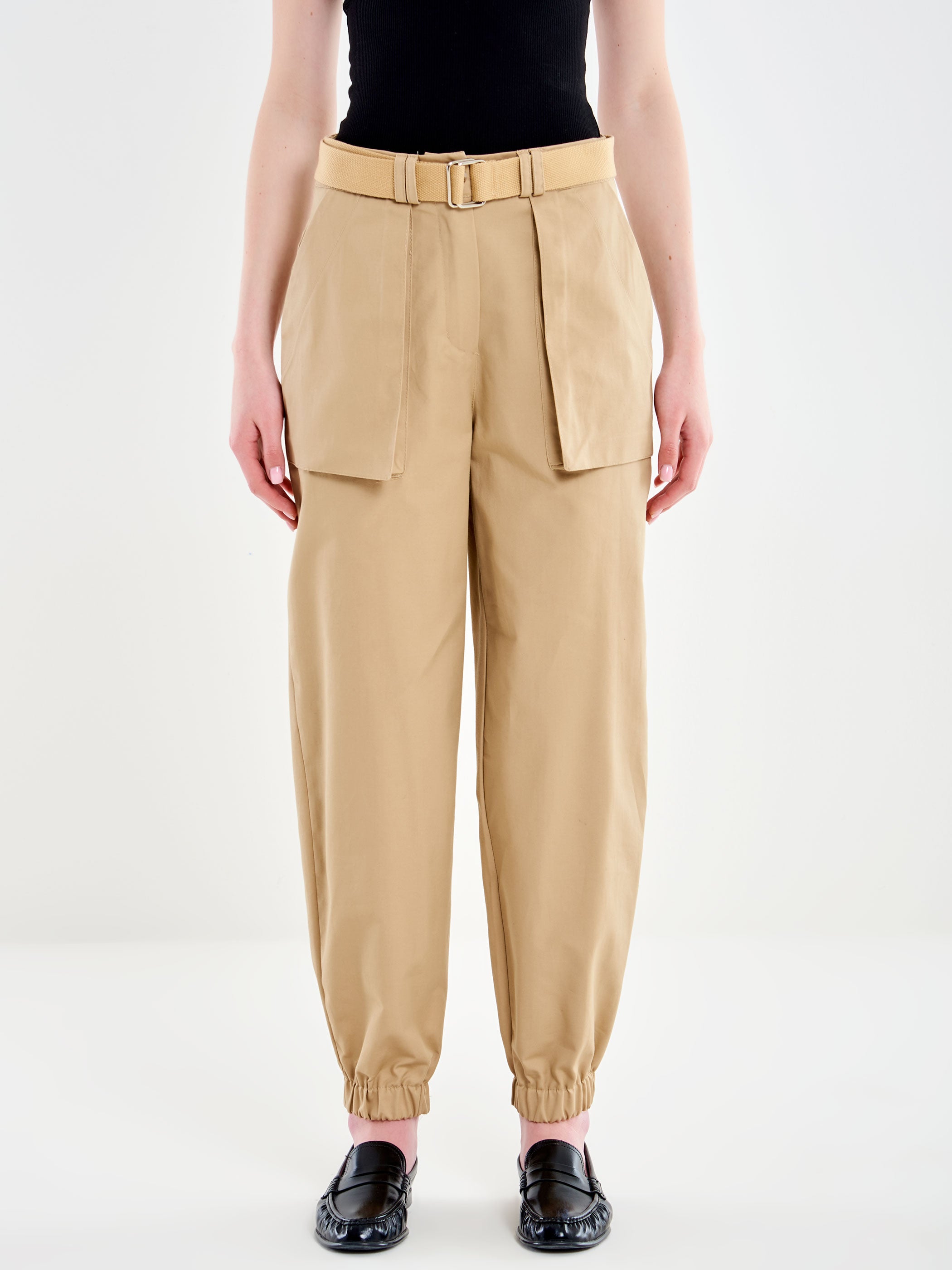 Pantaloni con Tascone a Soffietto