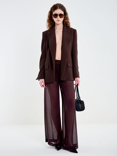 Pantalone Ampio in Gorgette