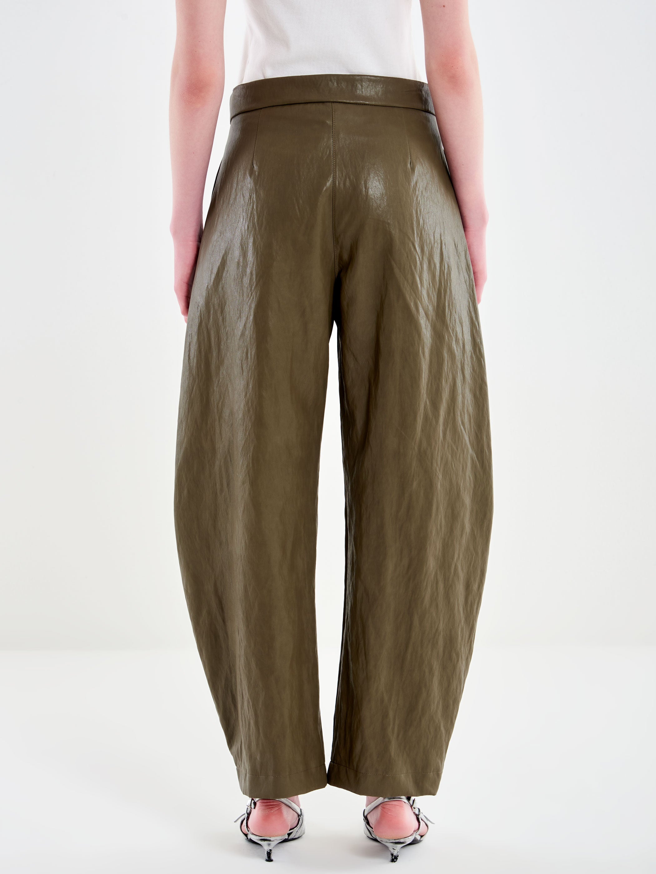 Pantalone Ovetto in Ecopelle