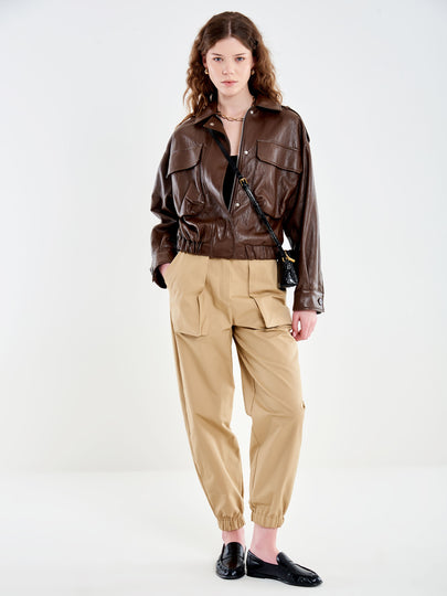 Bomber con Tasconi Ecopelle