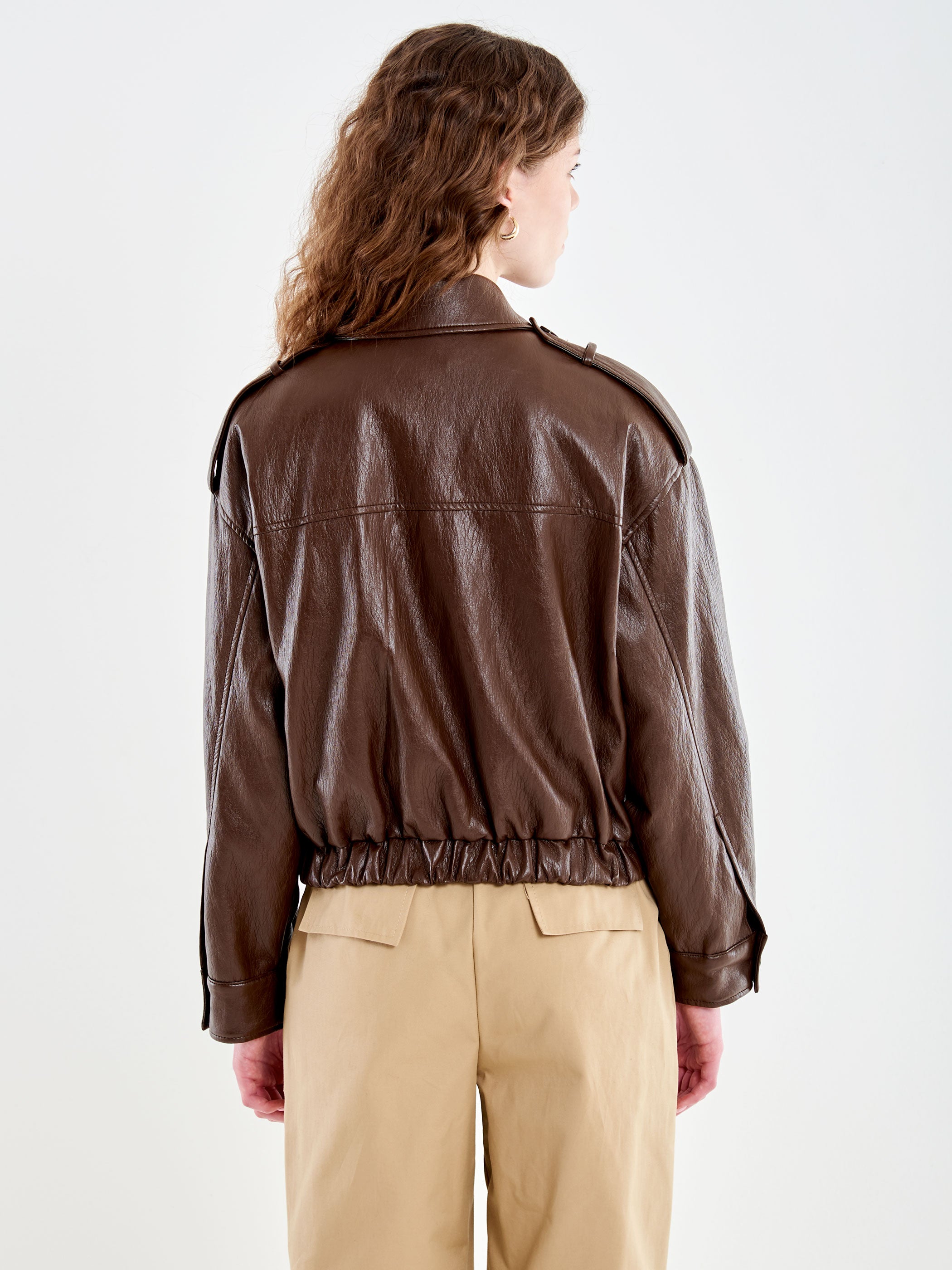 Bomber con Tasconi Ecopelle