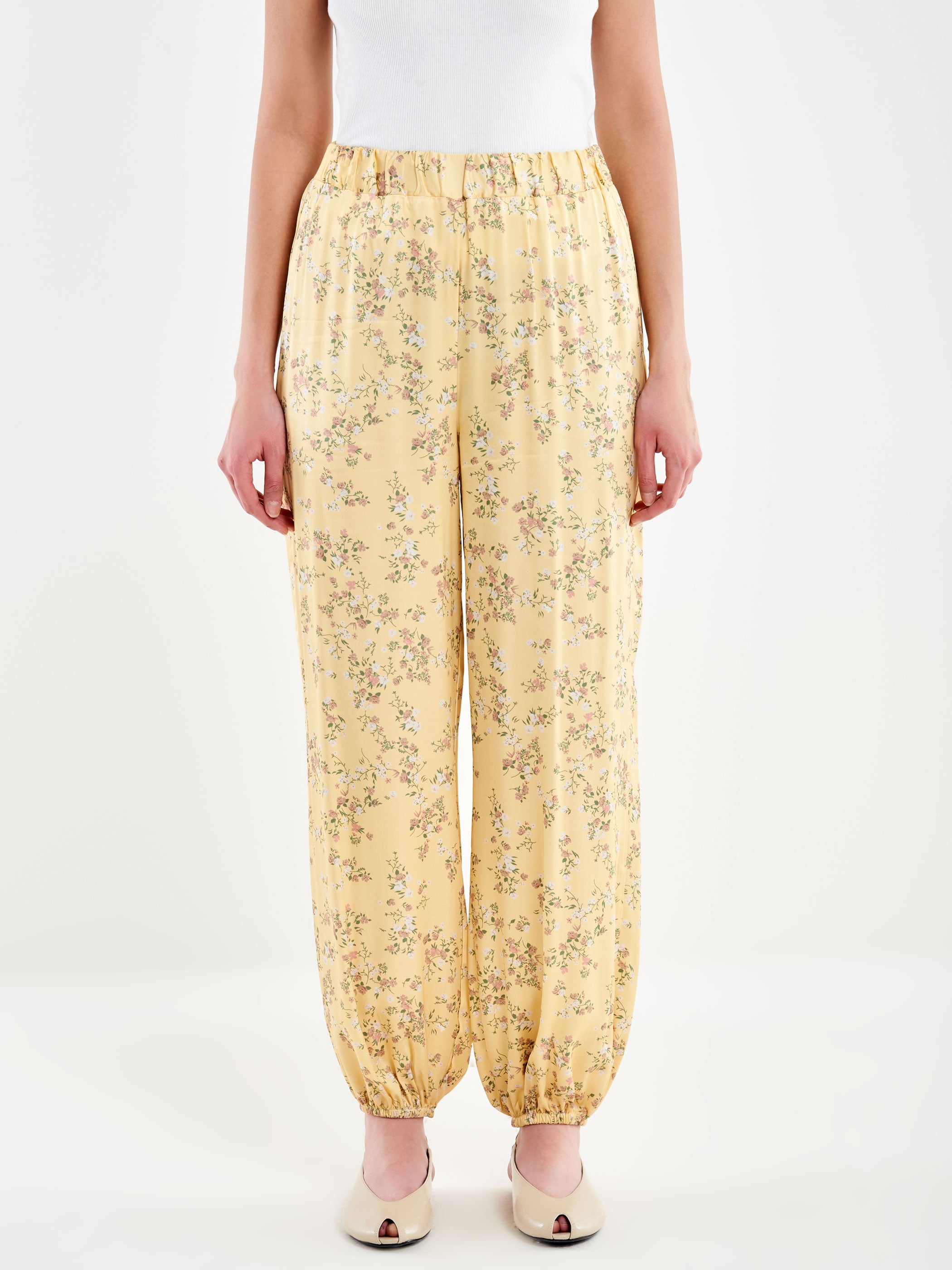 Jogger Satin Fantasia Fiorellini