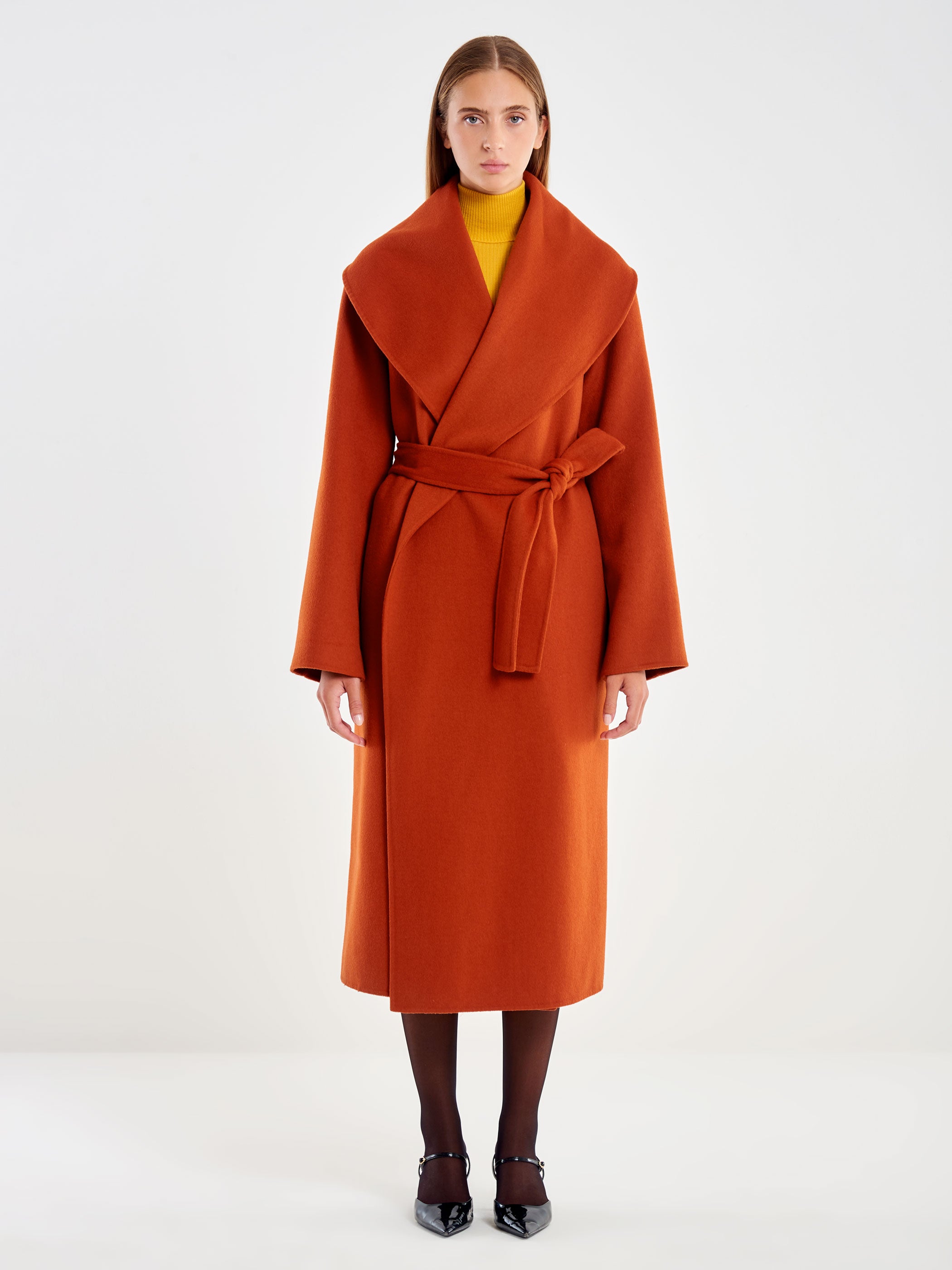 Cappotto con Maxi Scialle