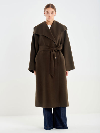 Coat with Shawl