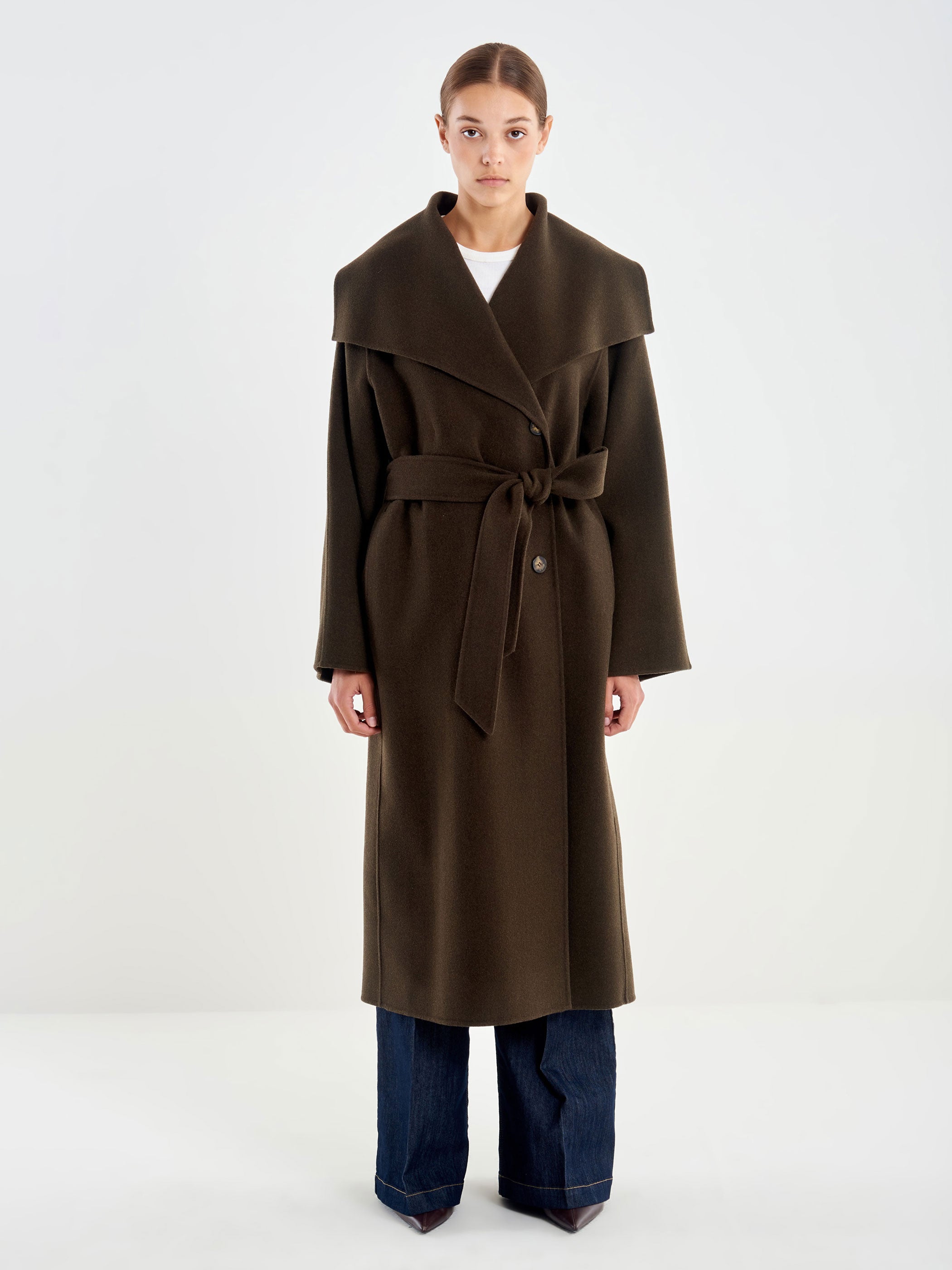 Coat with Shawl