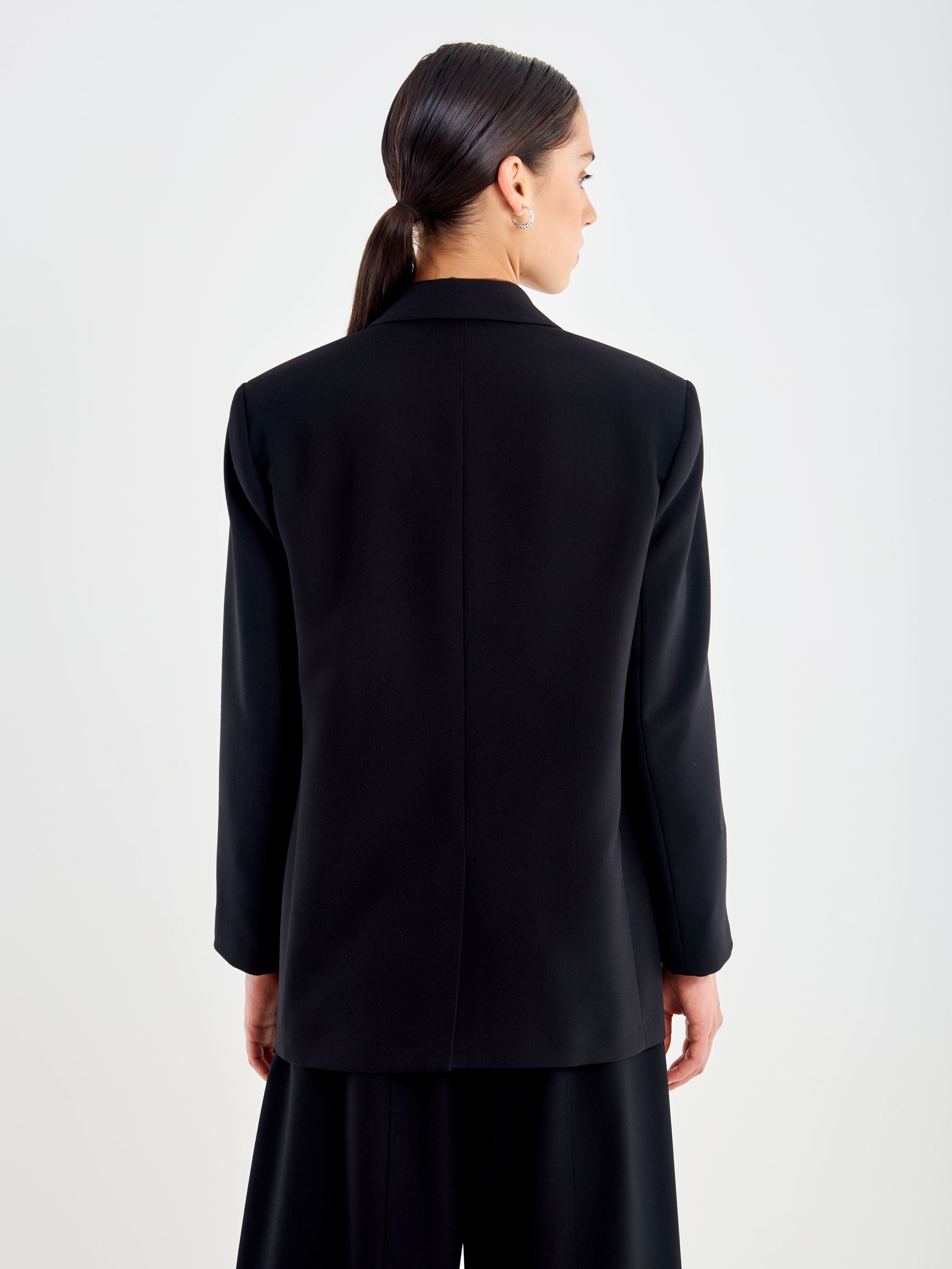 Double-Breasted Jacket with Spear Lapels