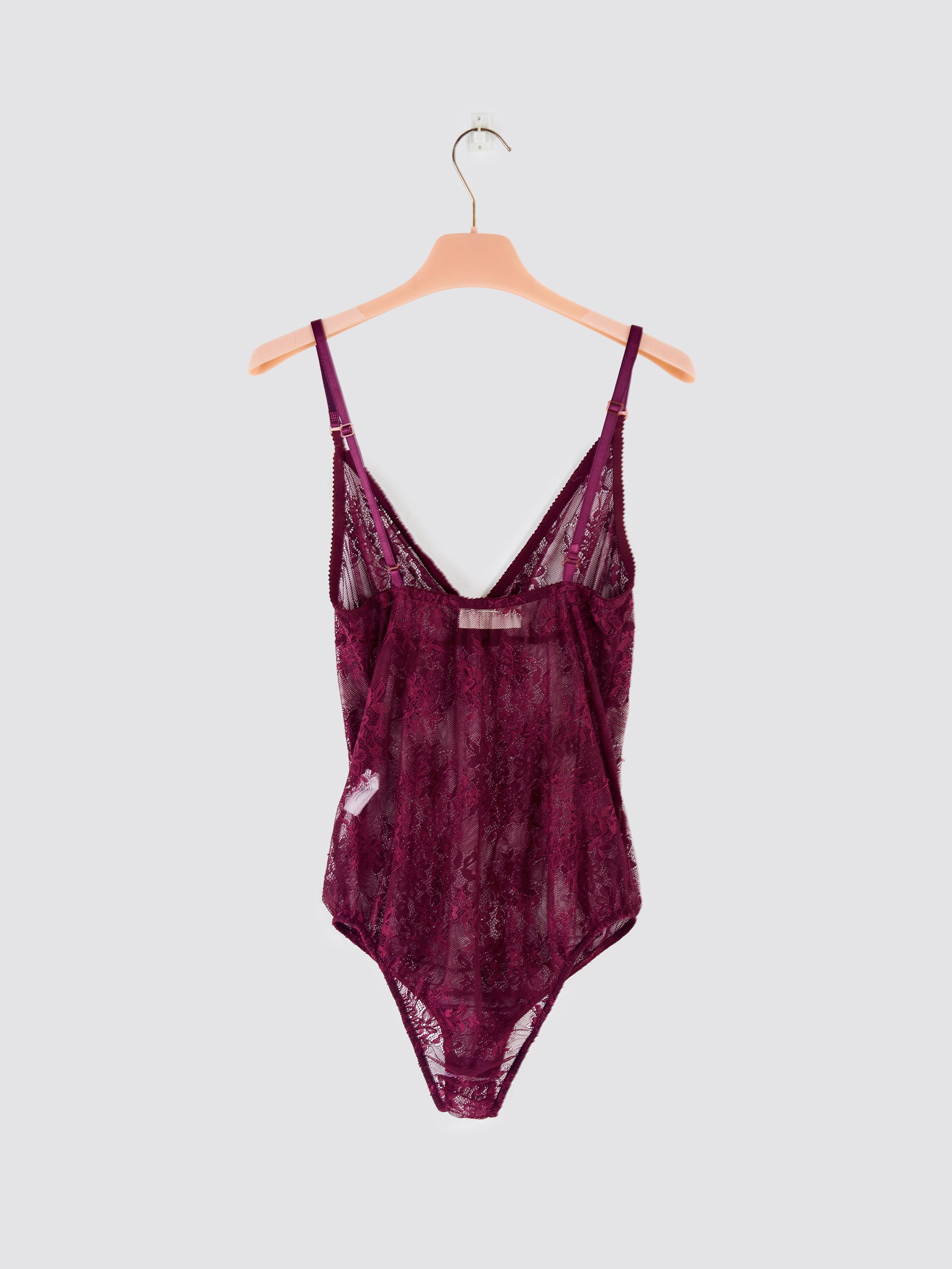 Lace Bodysuit with Thin Straps