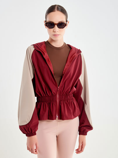 Bomber Two-Tone Technical Jacket