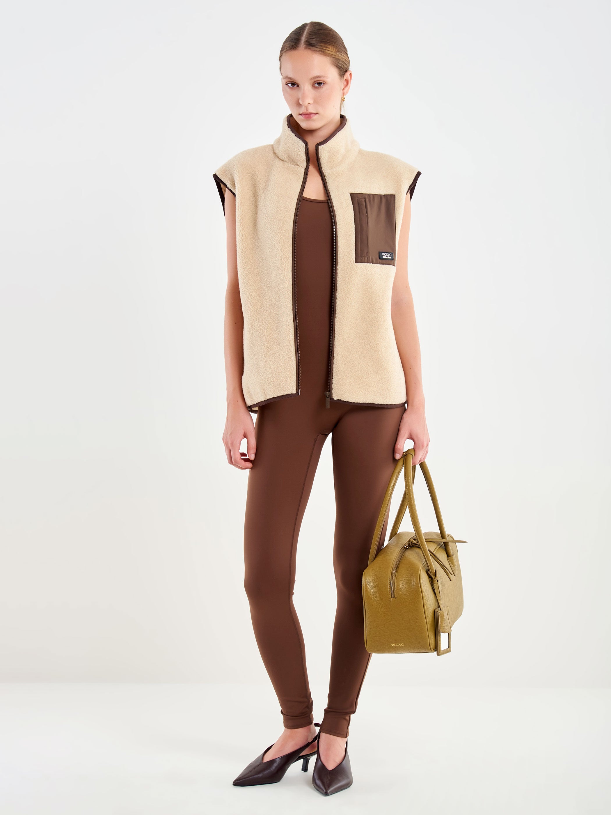 Teddy Fabric Vest