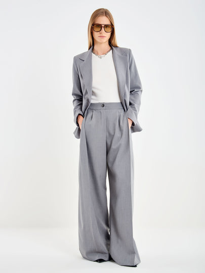 Wide-leg Palazzo Trousers