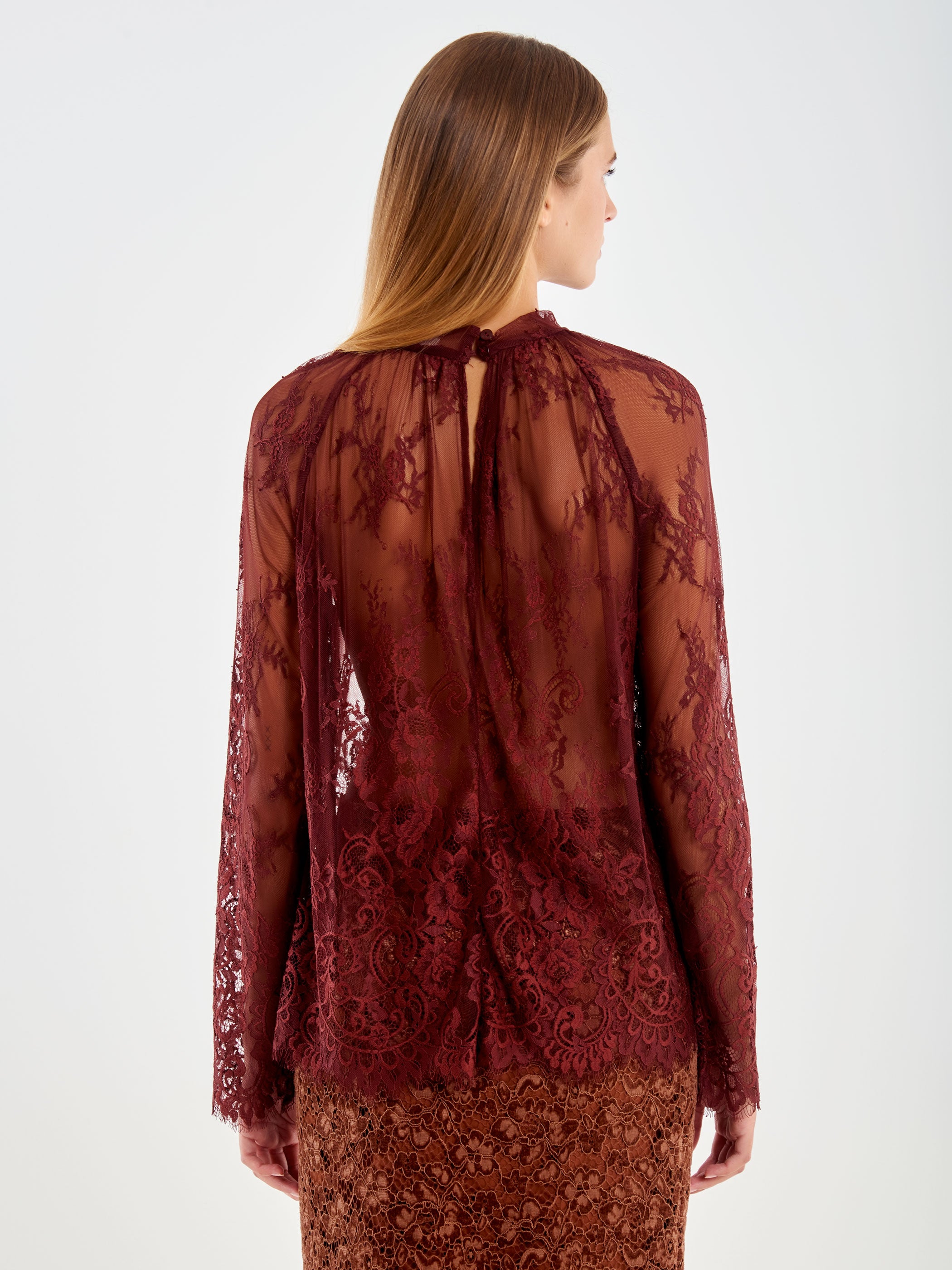 Blusa in Pizzo