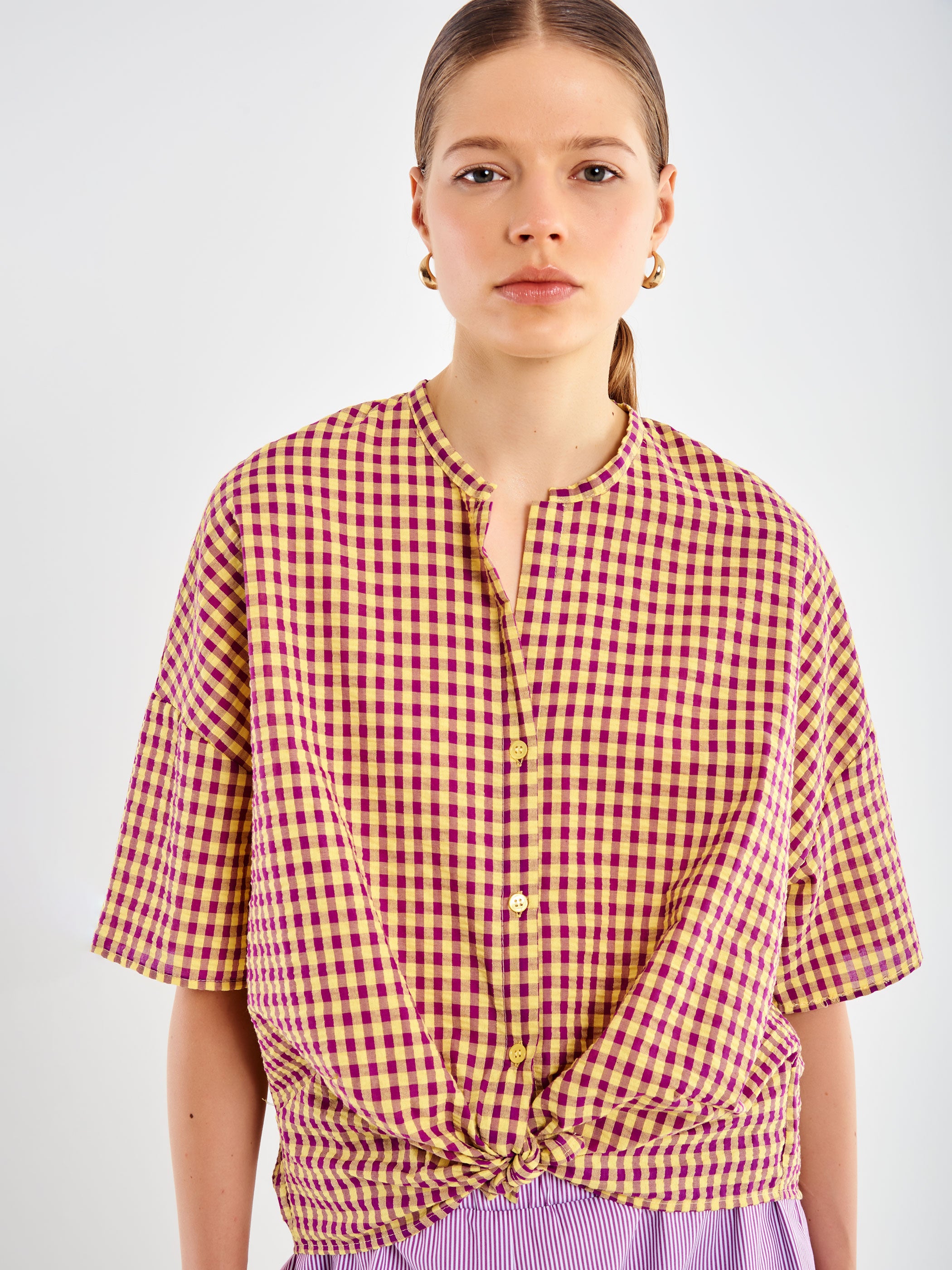 VICOLO 売れ筋商品|||ヴィコロ シャツ トップス レディース Shirts Yellow Shirts and Blouses – Tagged 