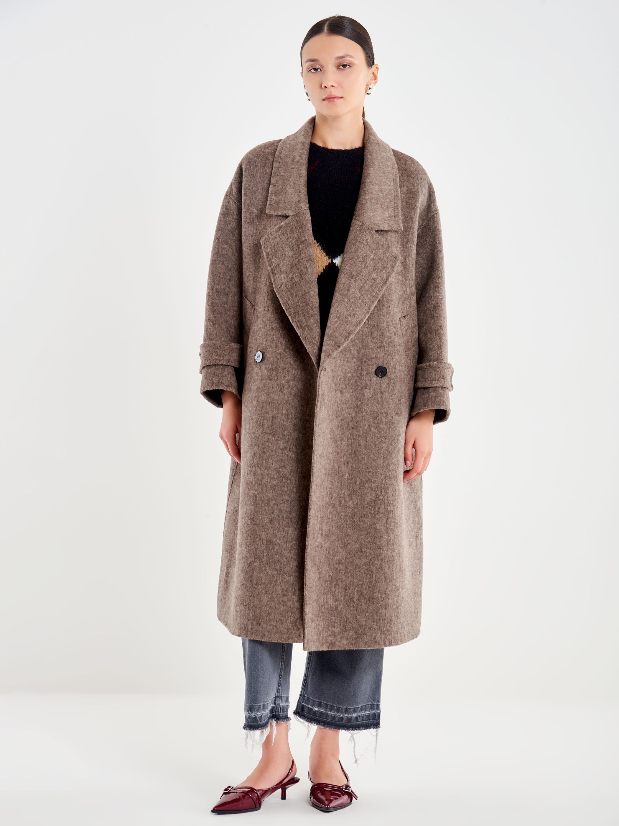 Cappotto Oversized Maxi Revers