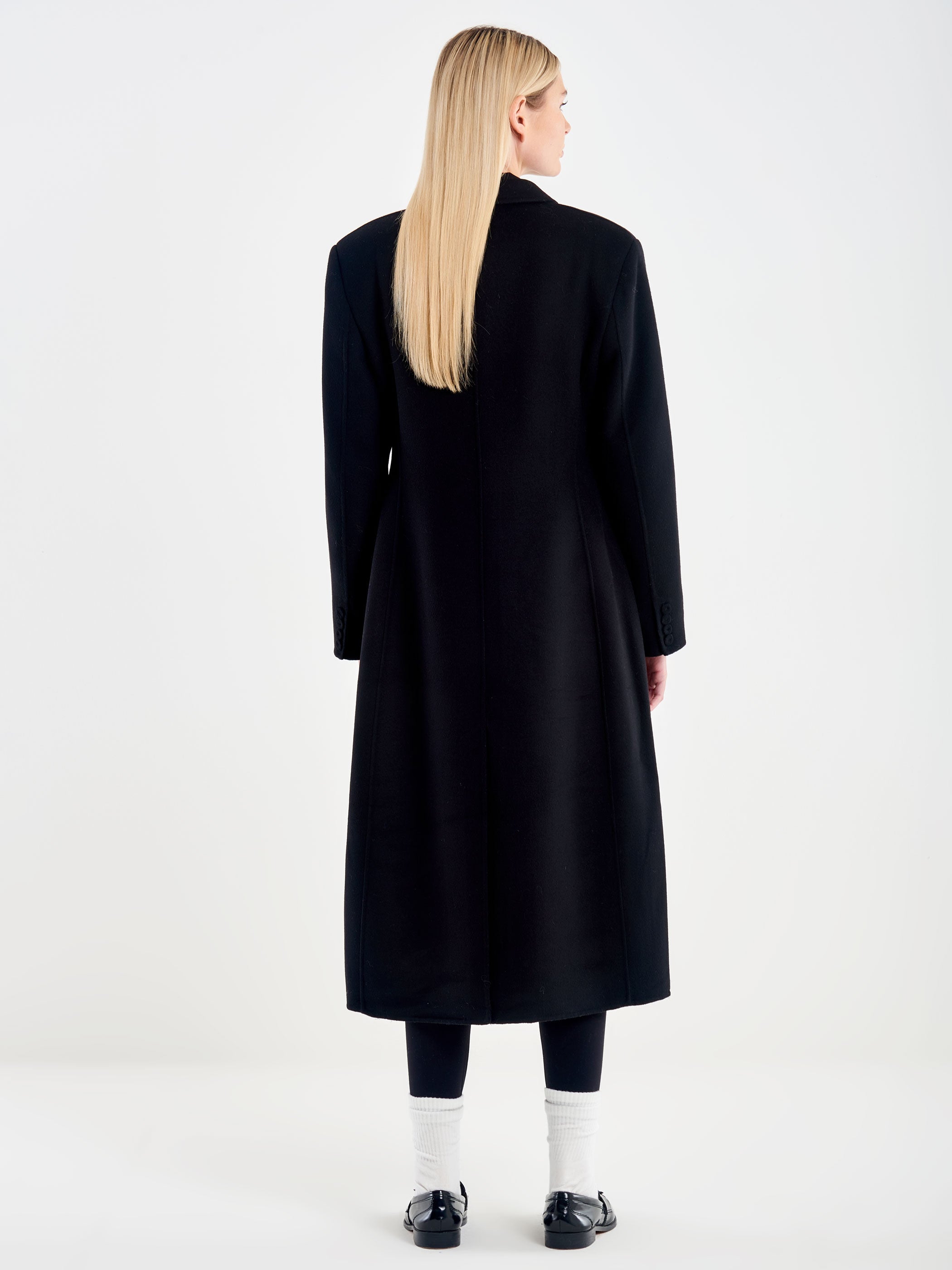 Cappotto Maxi Spalle Sfiancato