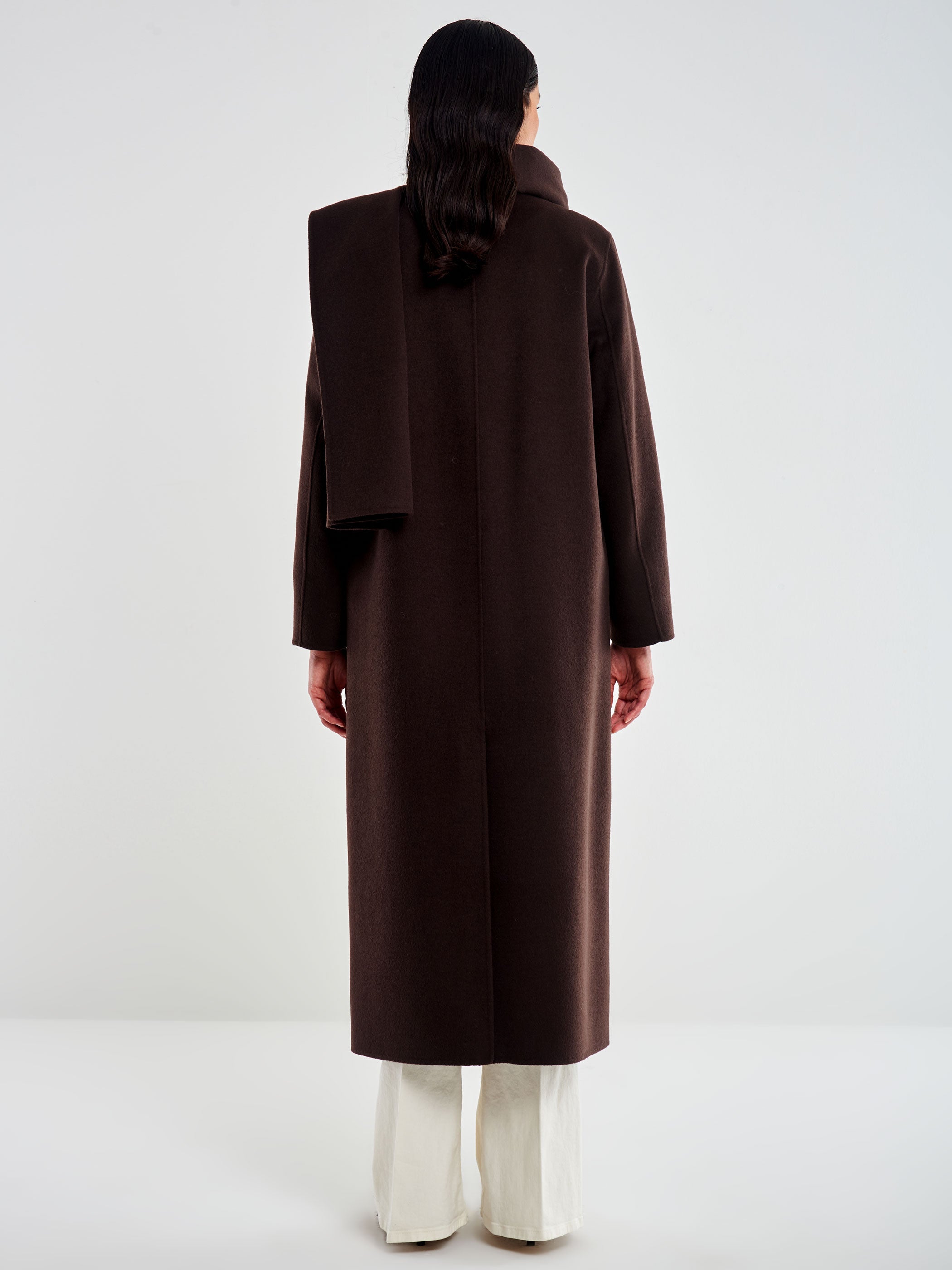Cappotto Lungo con Stola