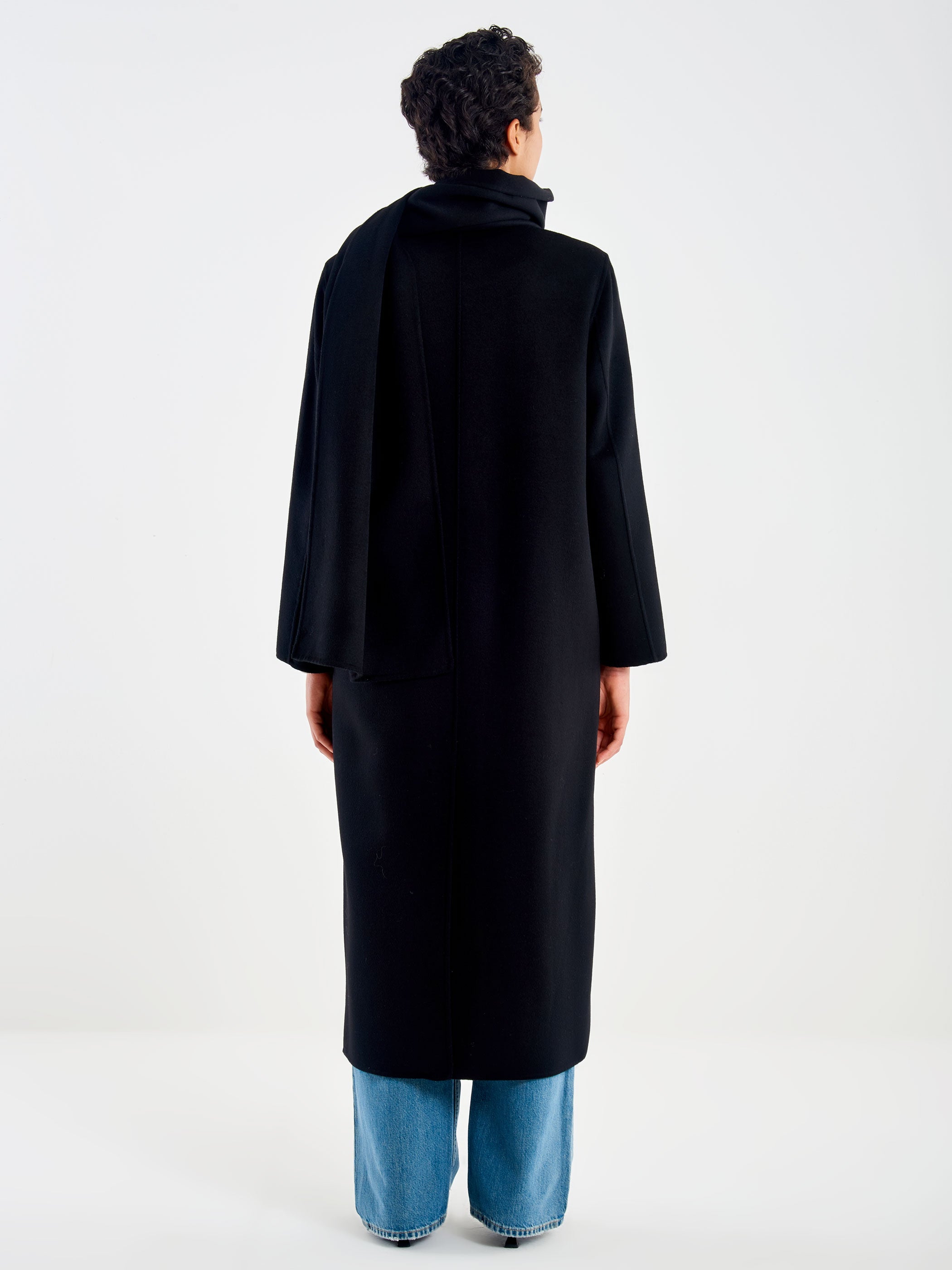 Cappotto Lungo con Stola