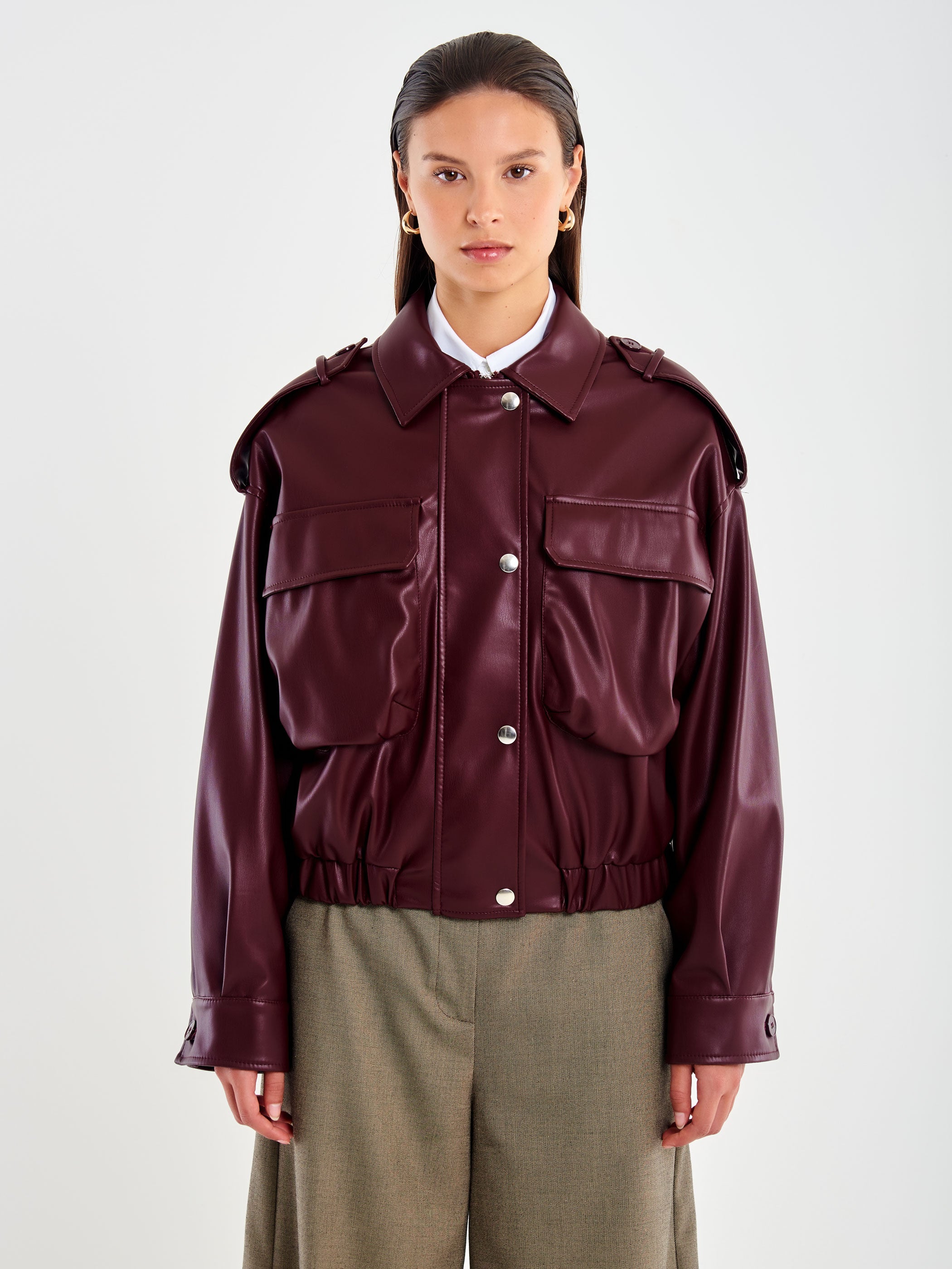 Bomber in Ecopelle con Tasconi