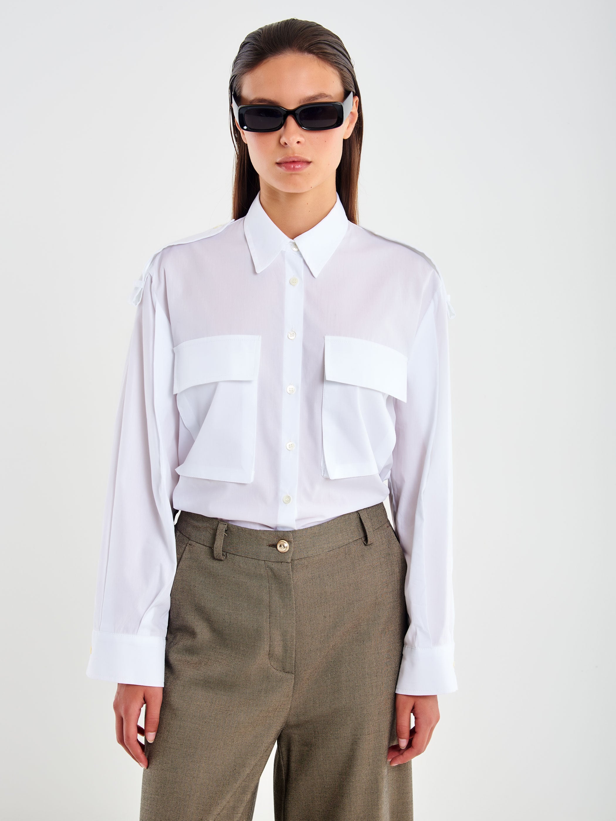 Camicia Maniche lunghe con Maxi Tasche