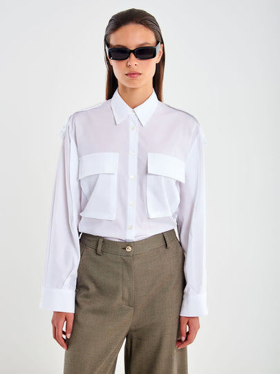 Camicia Maniche lunghe con Maxi Tasche