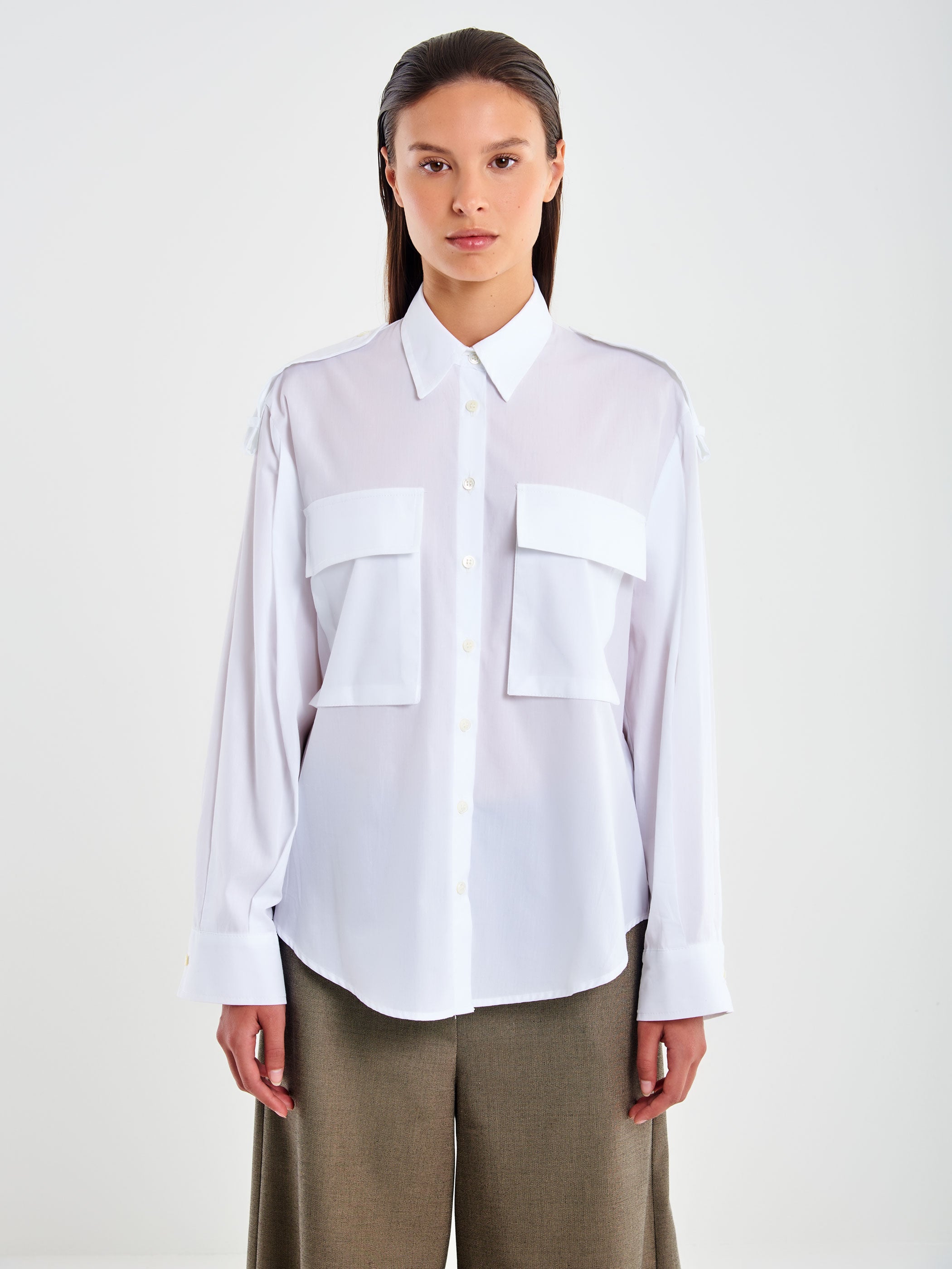Camicia Maniche lunghe con Maxi Tasche