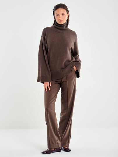 Pantalone Palazzo a Pieghe